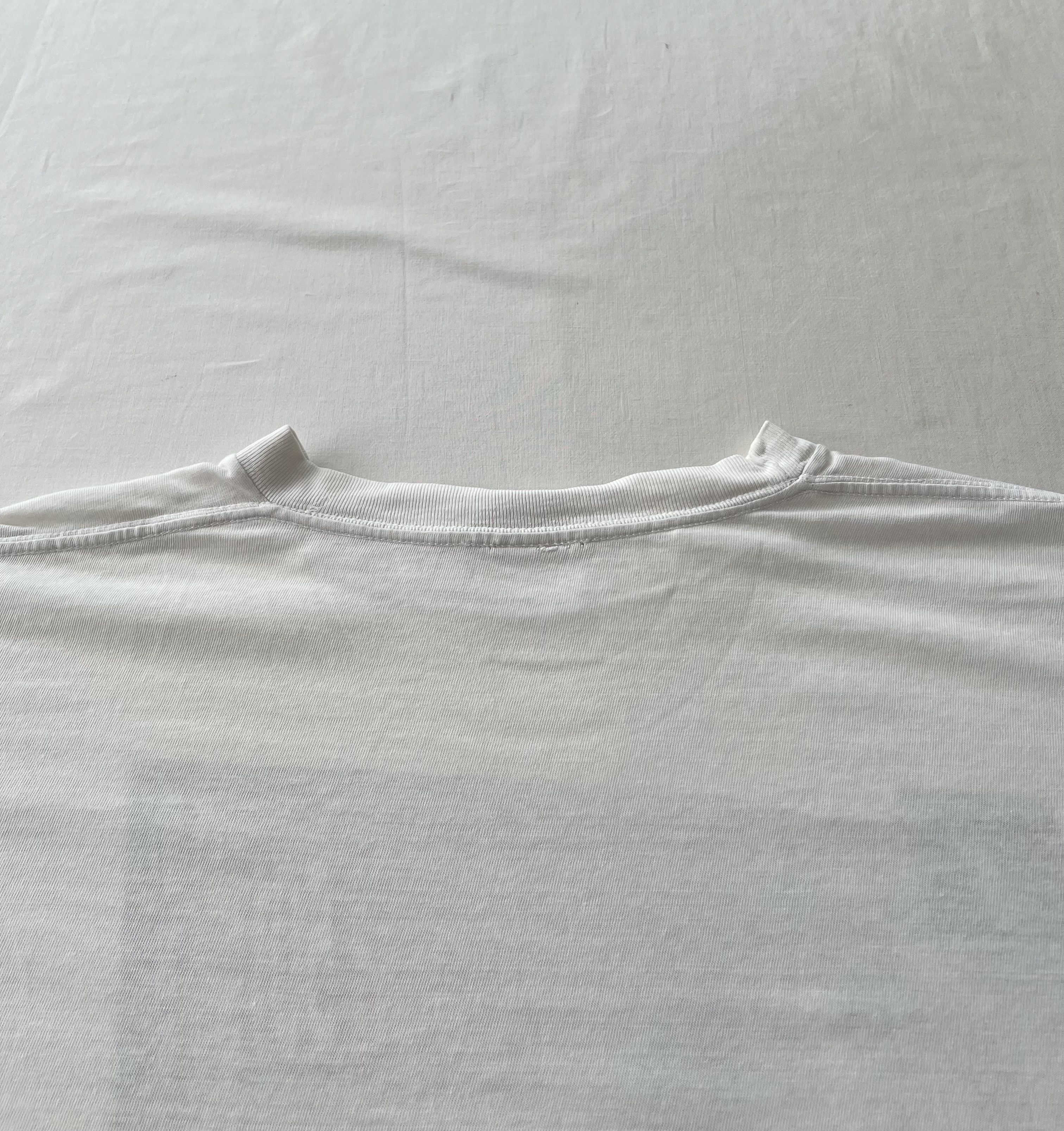 Levi's Vintage 90s Levis 501 Sexy Girl Promo White T-shirt Size US L / EU 52-54 / 3 - 14 Thumbnail