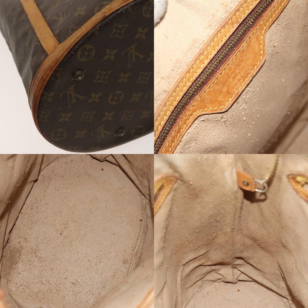 Louis Vuitton LOUIS VUITTON Monogram Bucket GM Shoulder Bag M42236 Size ONE SIZE - 11 Thumbnail