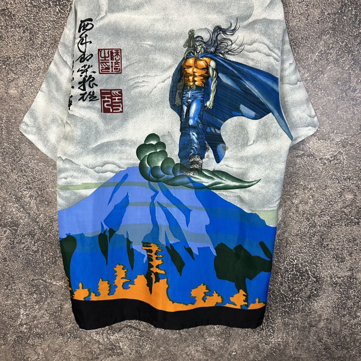 Anime Vintage Anime Berserk AOP Crazy Design Shirt Size US XL / EU 56 / 4 - 17 Thumbnail