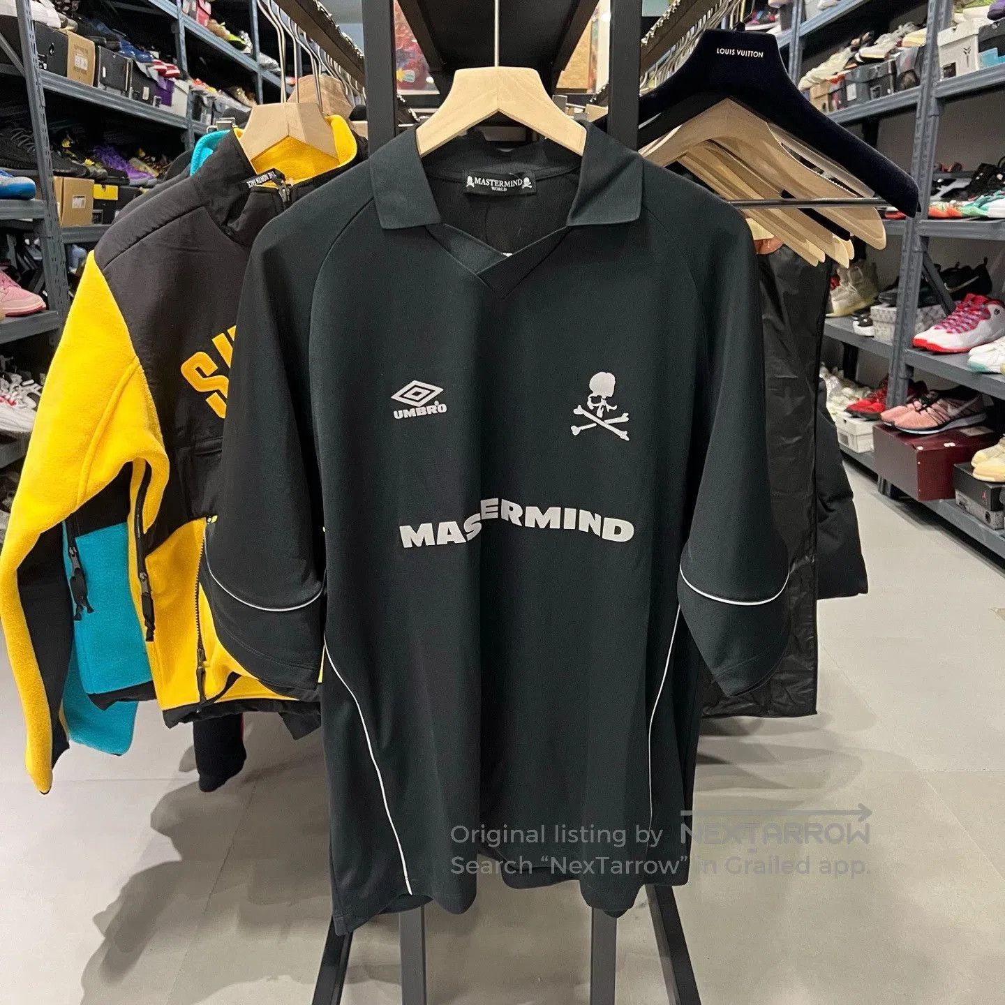 Umbro Umbro x MASTERMIND Collaborative Short-Sleeve. Size US L / EU 52-54 / 3 - 1 Thumbnail
