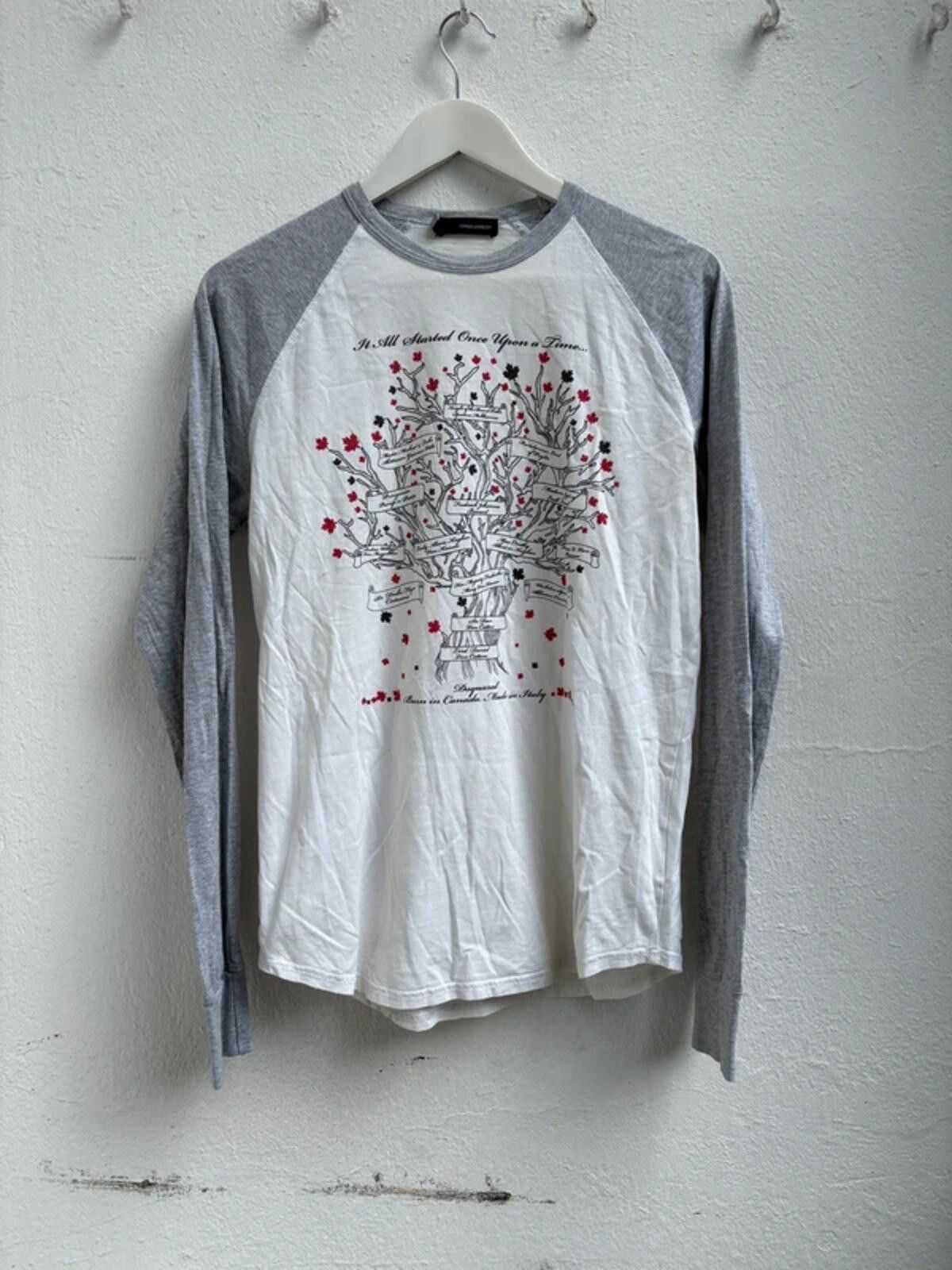 Dsquared2 Dsquared2 FW2006 „Family Tree“ Longsleeve Size US M / EU 48-50 / 2 - 1 Thumbnail