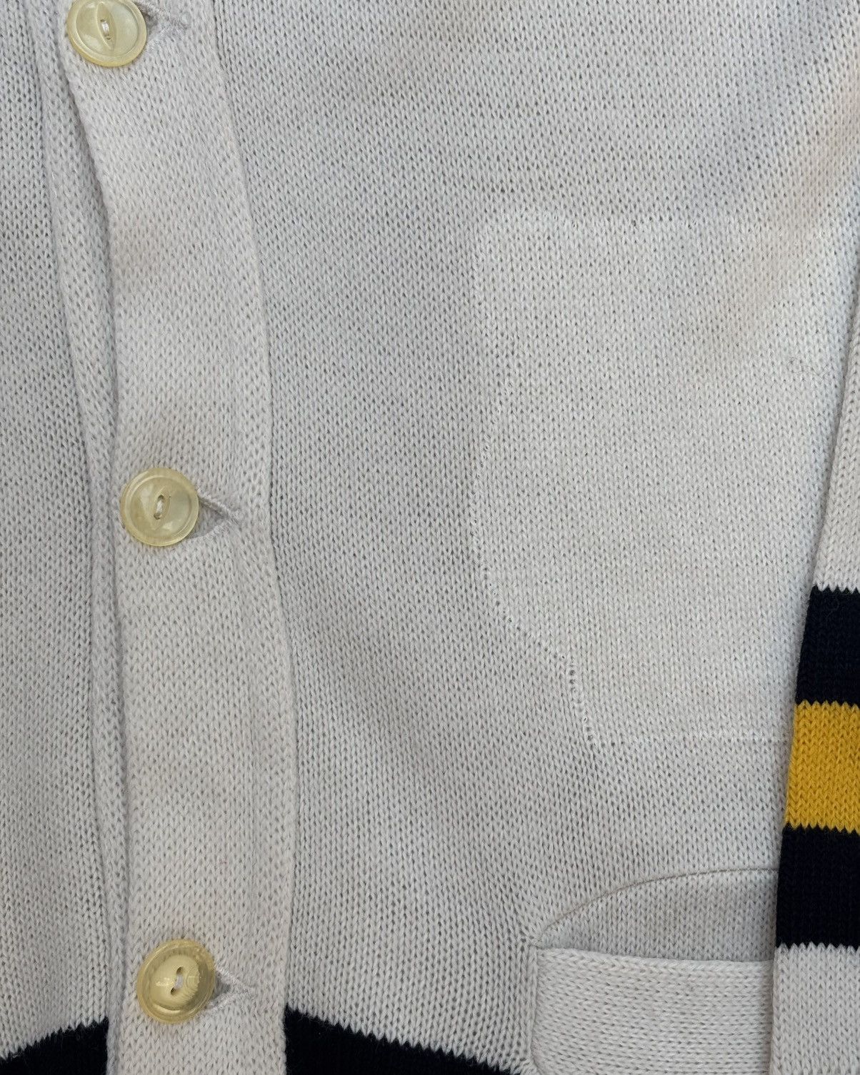 Vintage 70’s Wool College Cardigan Size US XXS / EU 40 - 3 Thumbnail