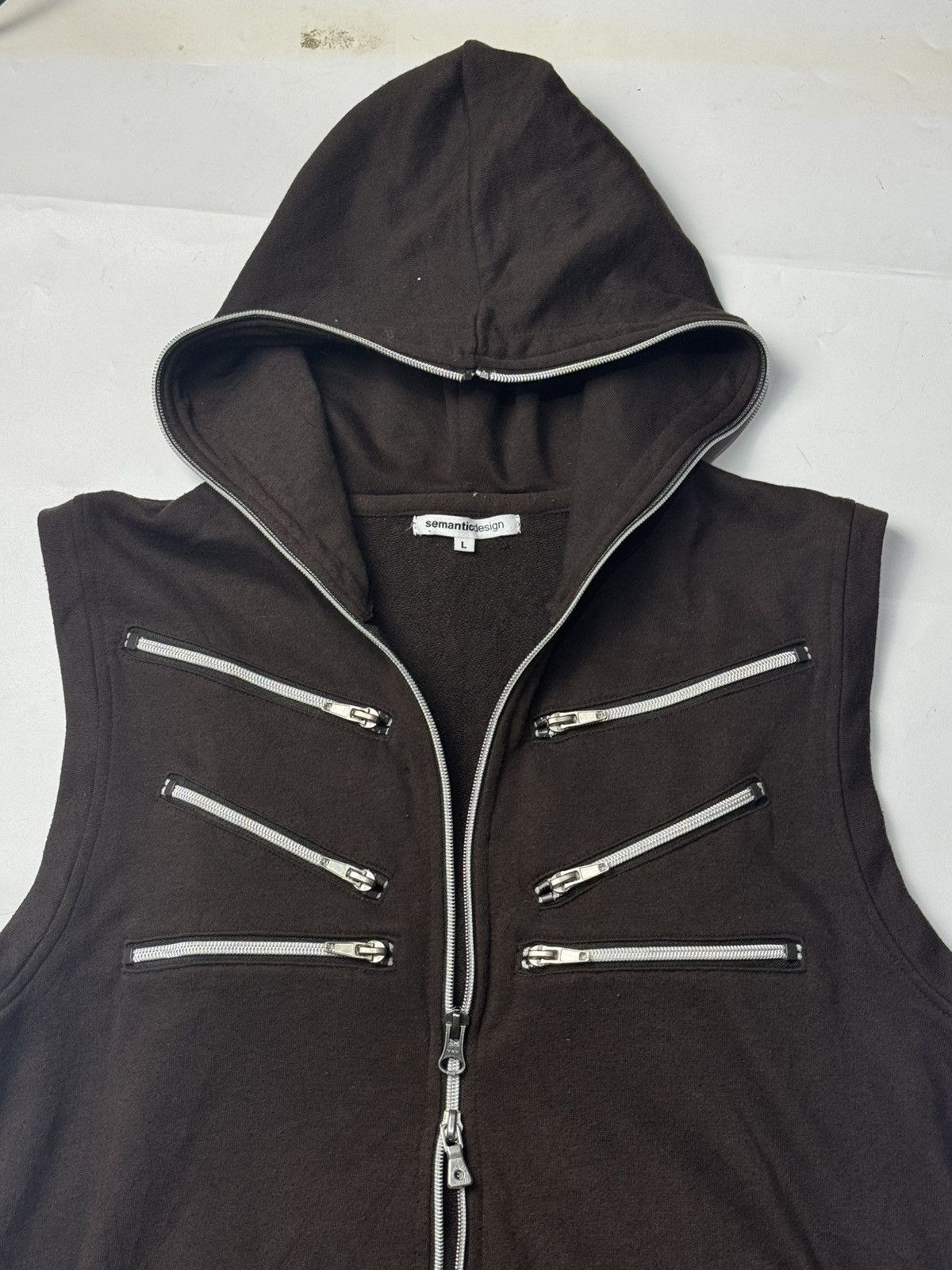 Isamu Katayama Backlash Japanese Semanticdesign fullzipper archived hoodie Size US M / EU 48-50 / 2 - 3 Thumbnail