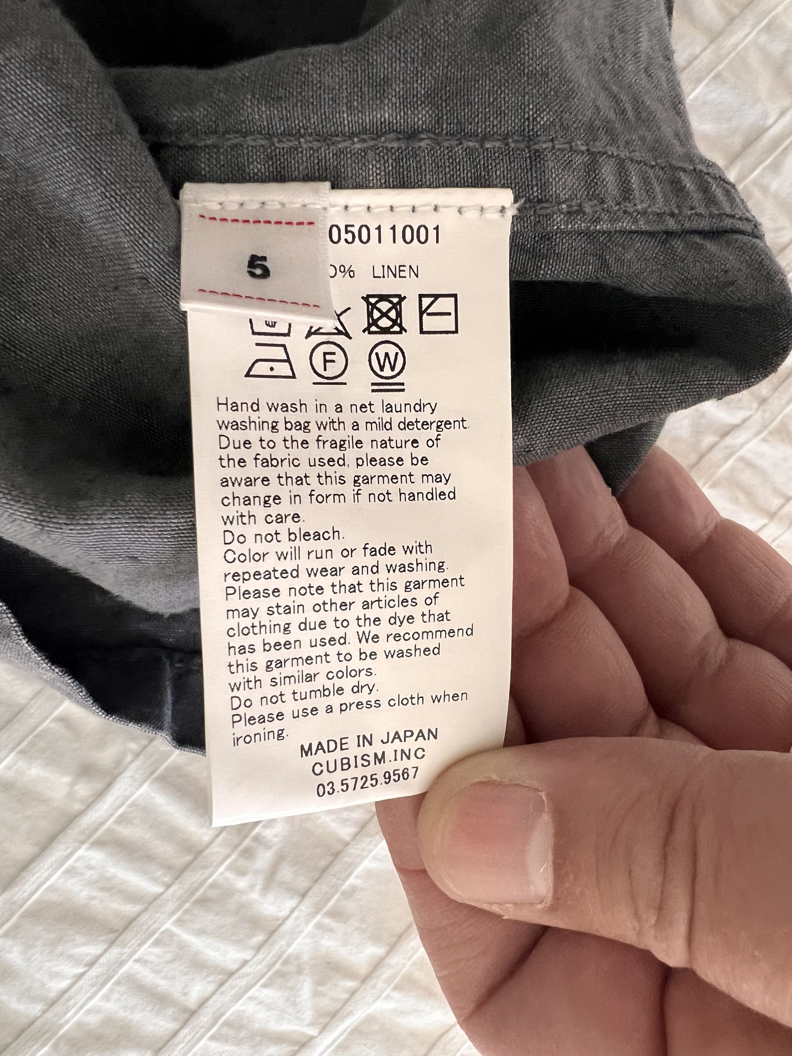 Visvim ICT Fairway shirt grey sz 5 Size US XXL / EU 58 / 5 - 9 Thumbnail