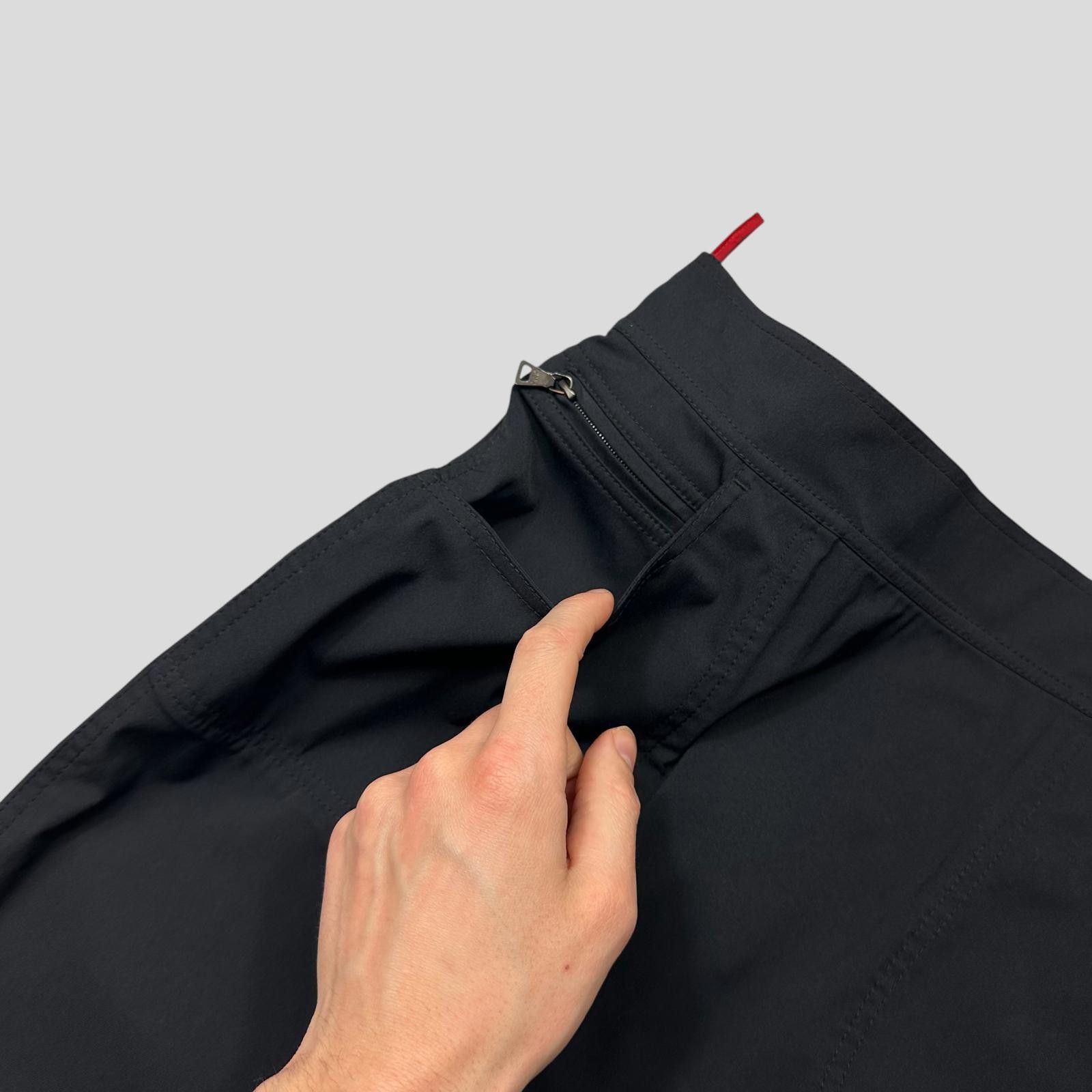 Prada Prada Sport 00’s Nylon Stretchy Cargo Pencil Skirt - IT44 Size 30" / US 8 / IT 44 - 3 Thumbnail