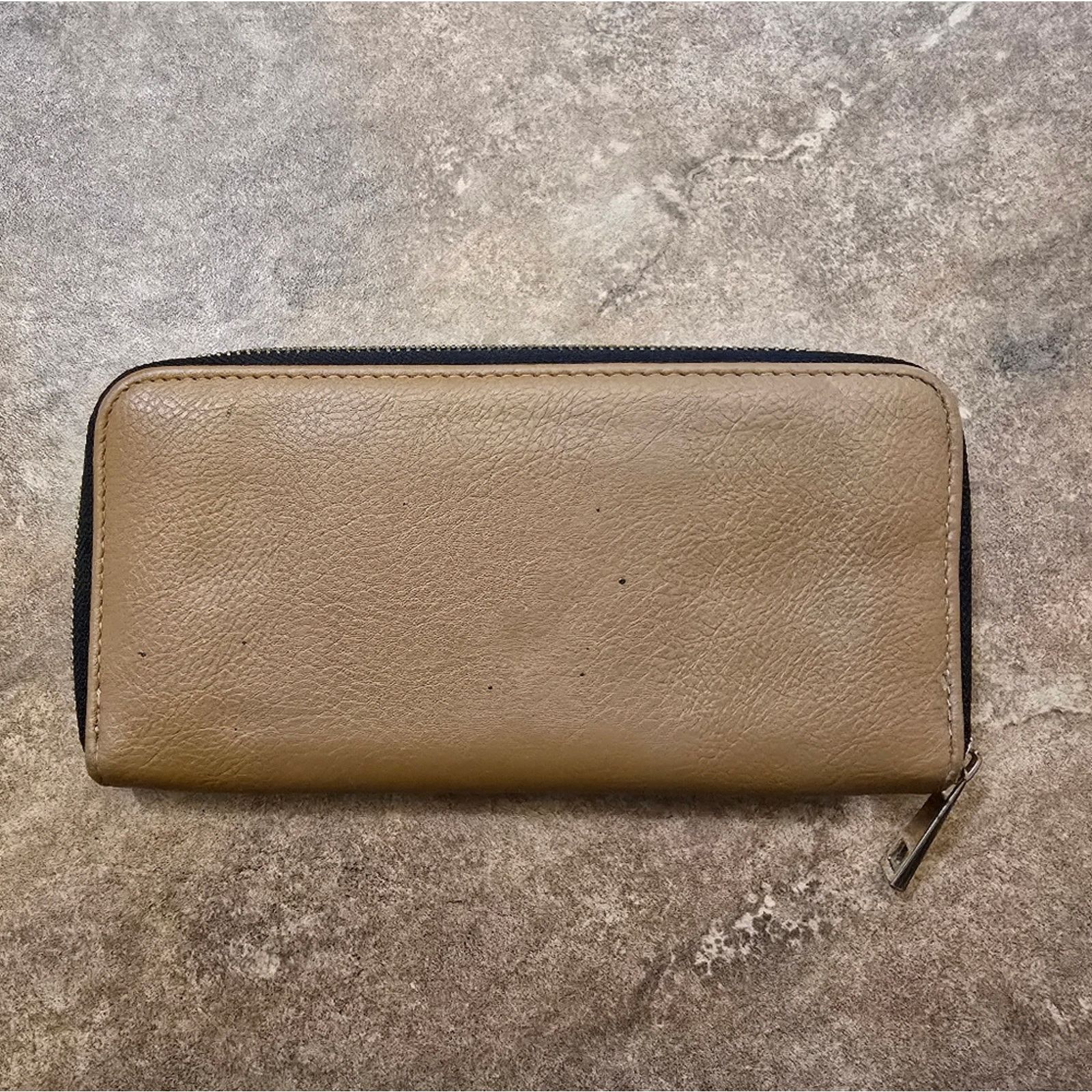 Other Tan Black Faux Leather Detailed Wallet Size ONE SIZE - 1 Thumbnail