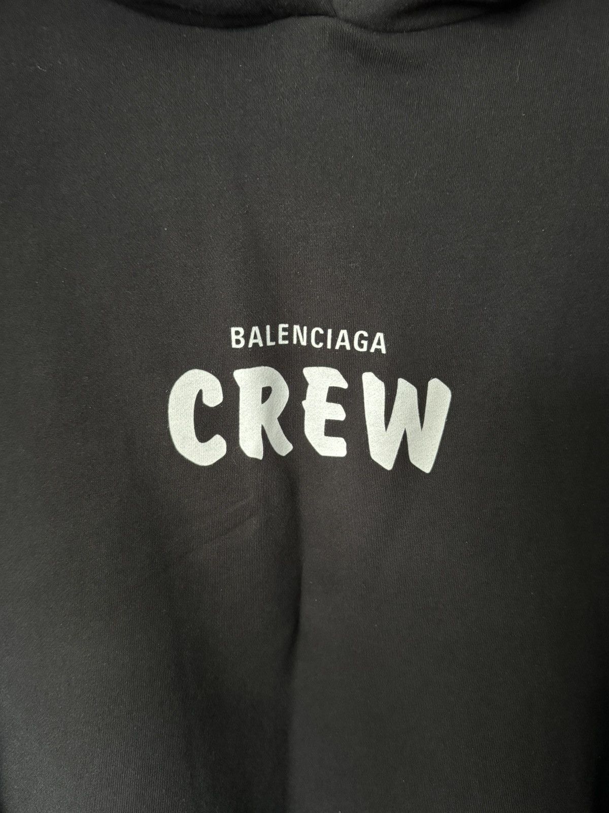 Balenciaga Balenciaga Crew Logo Hoodie Size US M / EU 48-50 / 2 - 3 Thumbnail