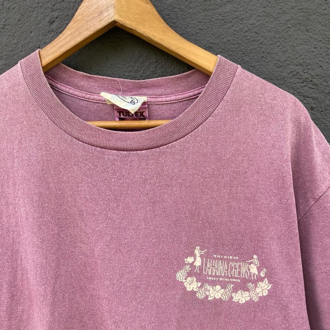 Other Thrashed Faded Vintage Lahaina Crew Surfbrand Tee Size US L / EU 52-54 / 3 - 4 Thumbnail