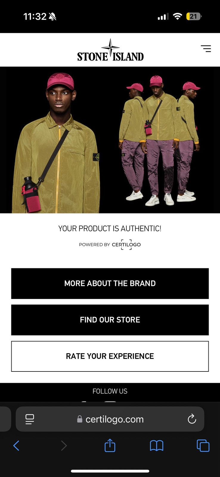 Stone Island × Supreme Supreme X Stone Island Hoodie In White (FW17) Size US M / EU 48-50 / 2 - 6 Thumbnail