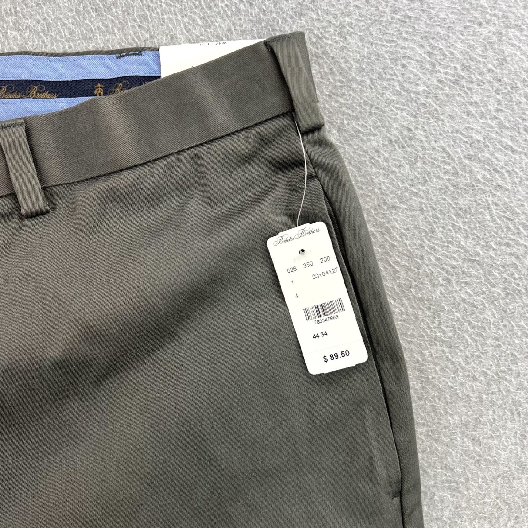 Brooks Brothers Brooks Brothers Pants Mens 44x34 Gray Advantage Chino Light Stretch Casual Size US 44 / EU 60 - 5 Thumbnail