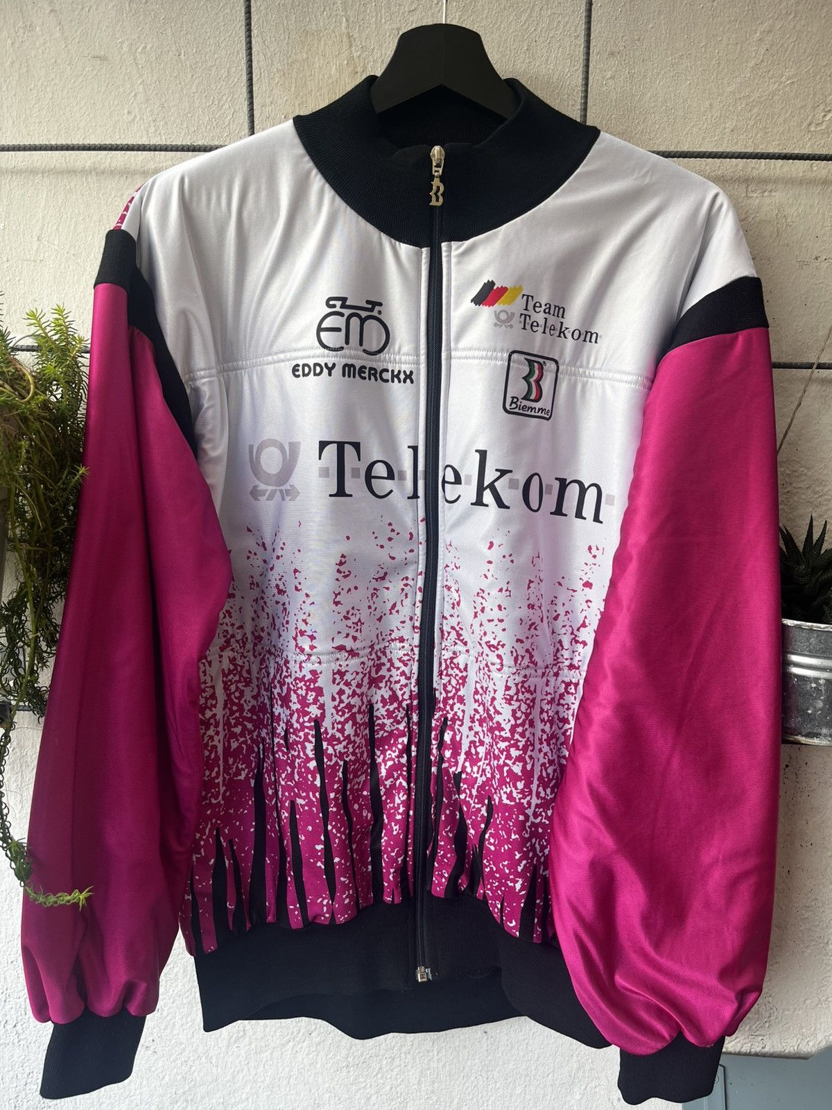 Other Biemme x Team Telekom Vintage Fleece Bomber Jacket Size US XXL / EU 58 / 5 - 2 Thumbnail