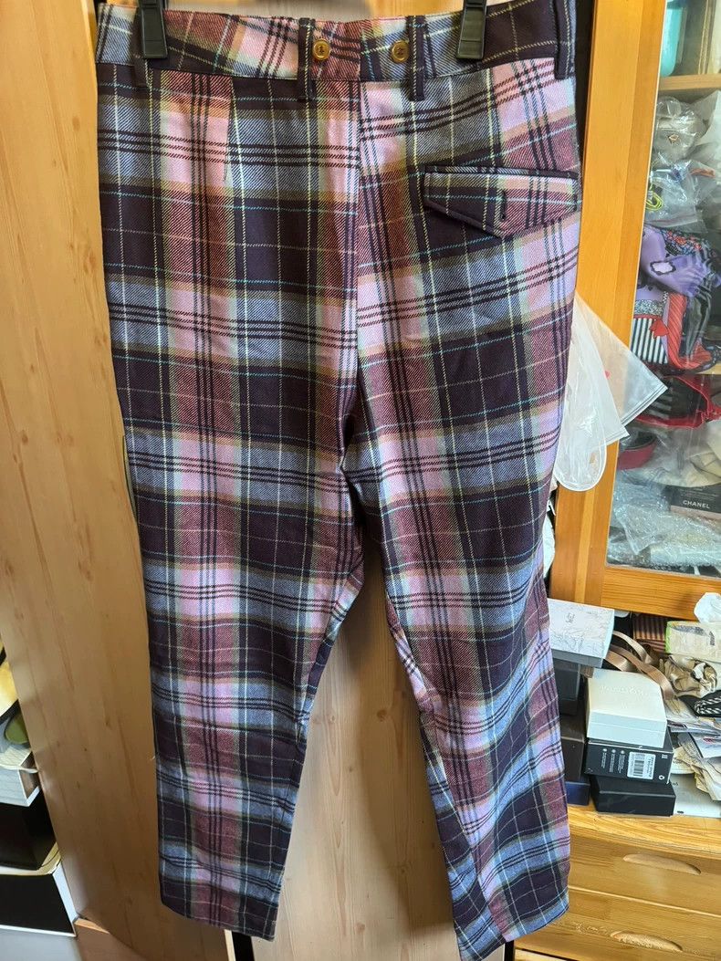 Vivienne Westwood Vivienne Westwood size48 Men's wool plaid trousers Size US 32 / EU 48 - 4 Thumbnail