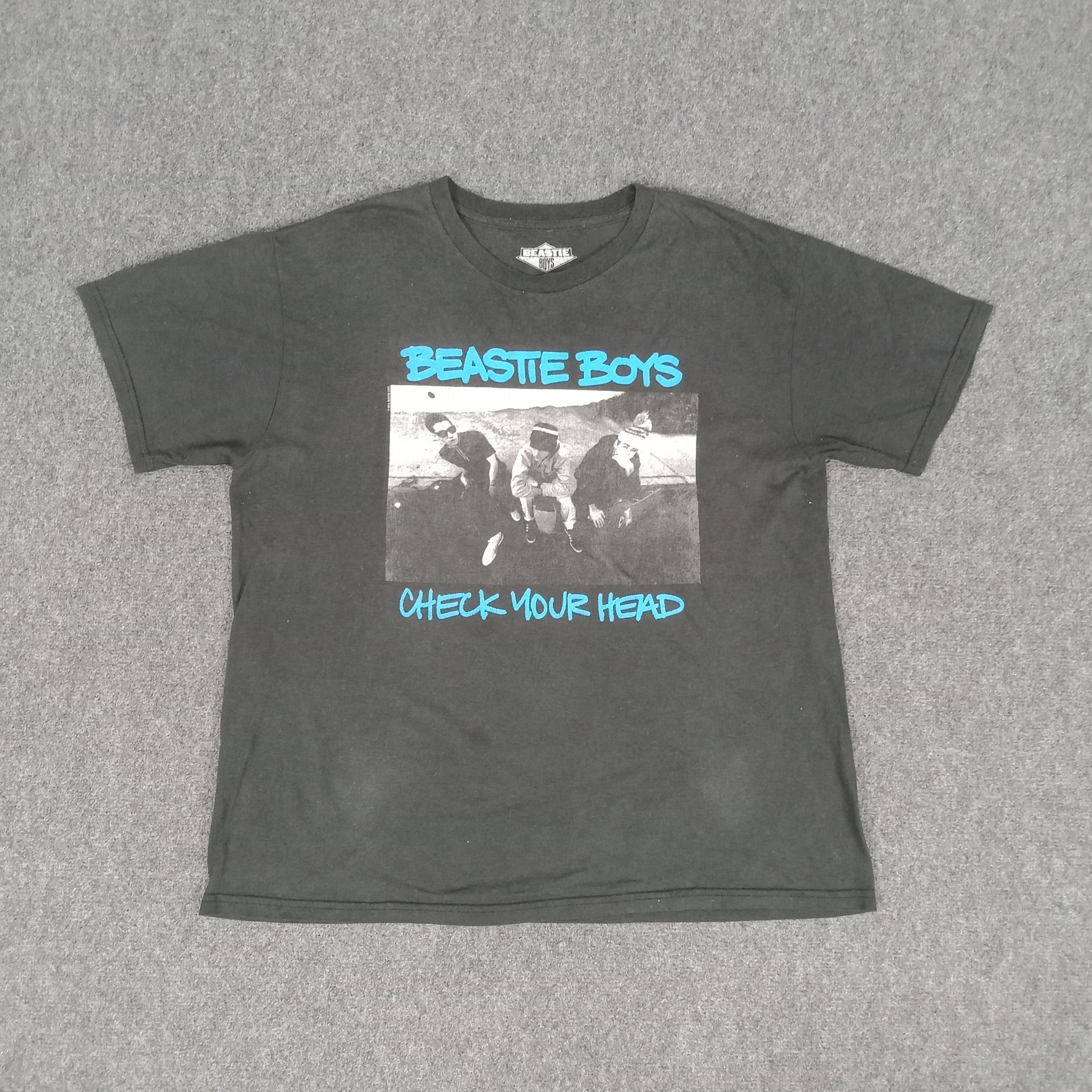 Band Tees × Rap Tees × Vintage Beastie Boys Check Your Head American Hip-hop Tshirt Size US L / EU 52-54 / 3 - 1 Thumbnail