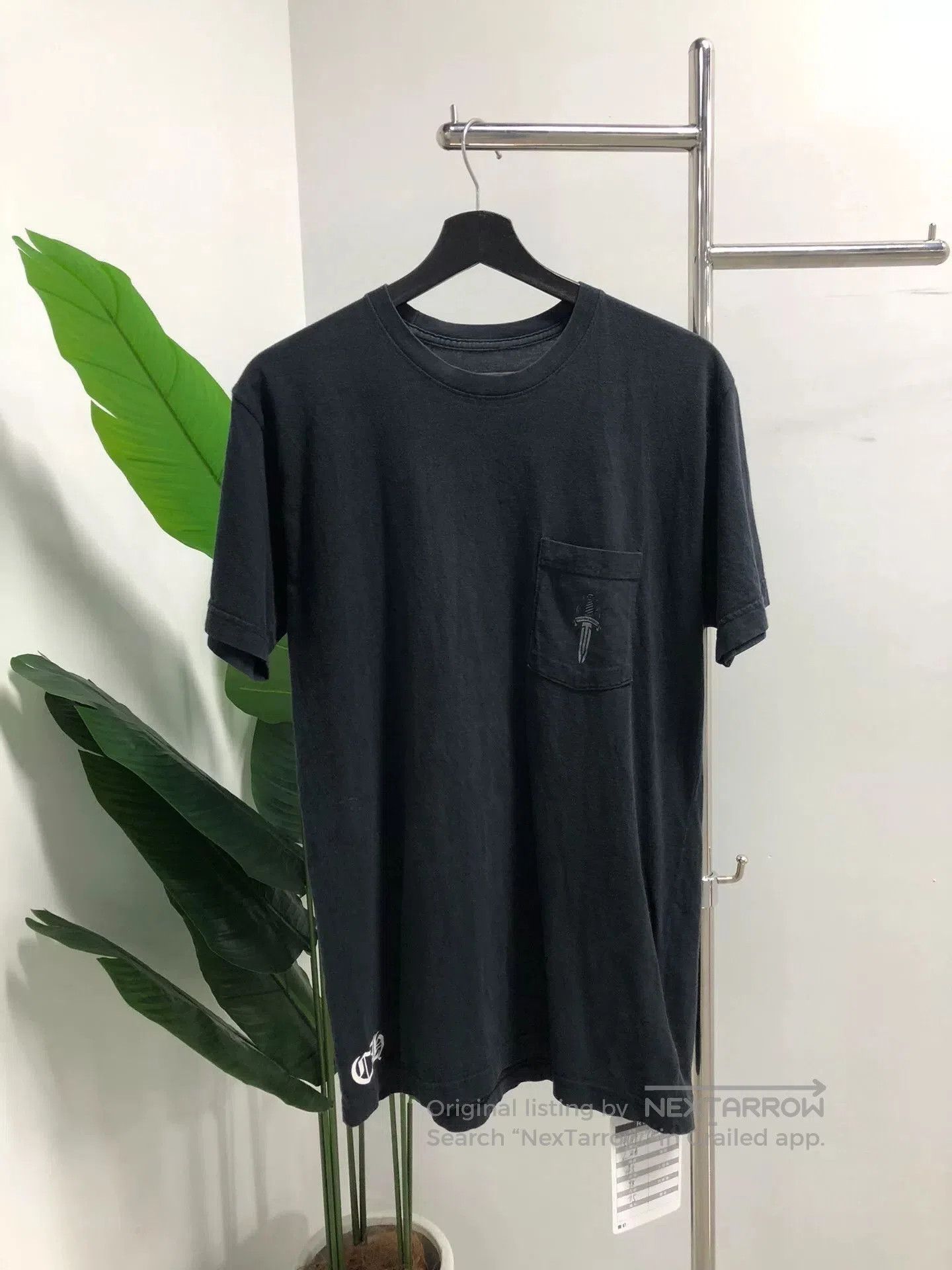 chrome hearts short sword print t.