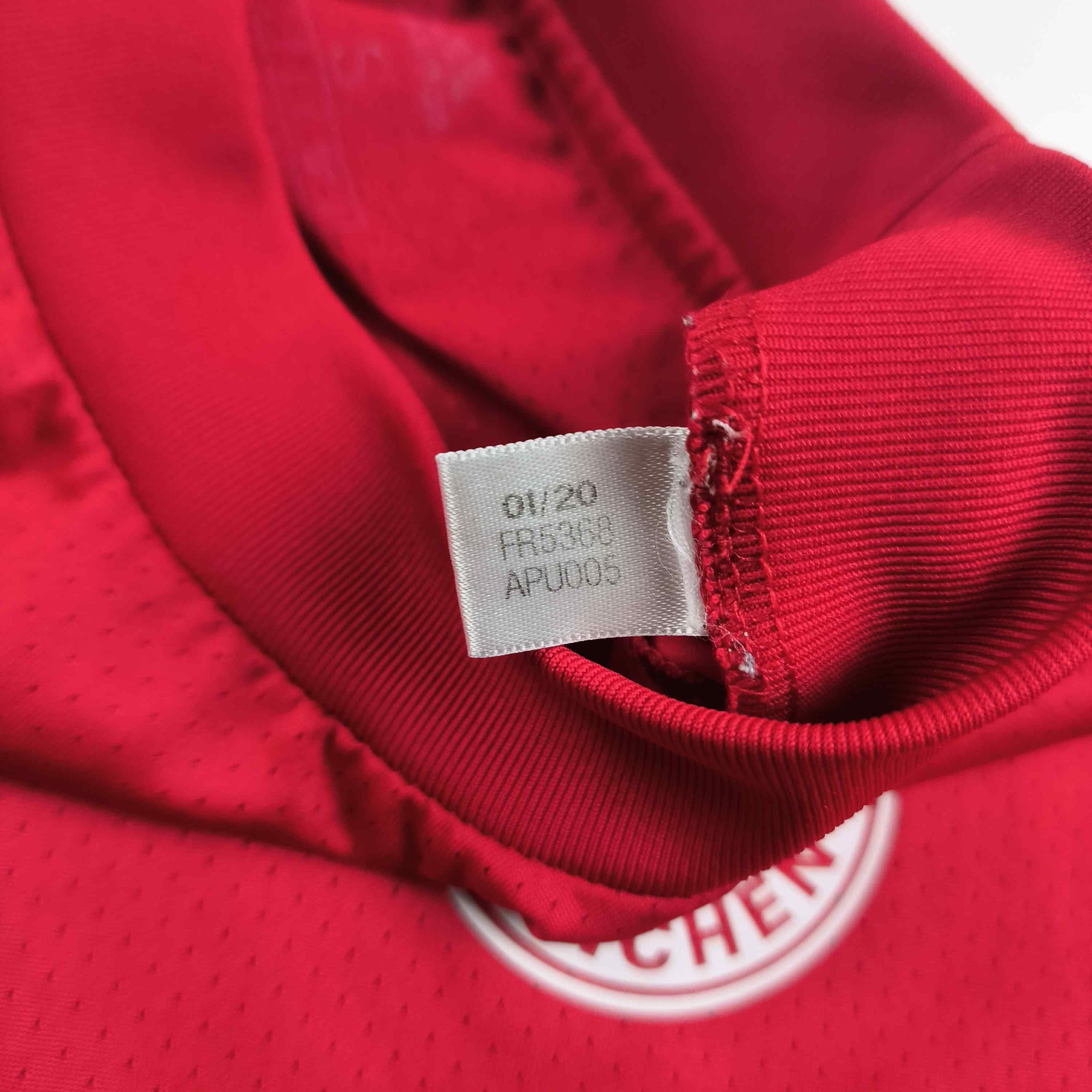 Adidas Bayern Munich 2020-21 Adidas home football jersey size S Size US S / EU 44-46 / 1 - 6 Thumbnail