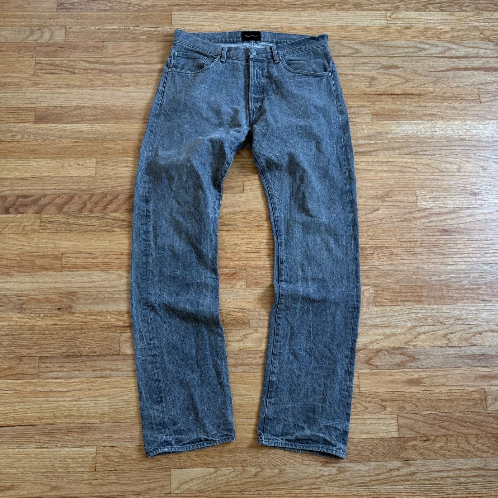Nom De Guerre Nom De Guerre Japan CFJW09-5 Grey Denim 36/34 Size US 36 / EU 52 - 1 Thumbnail