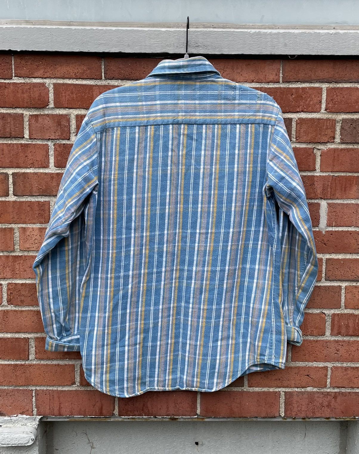 Vintage Vintage 70s Montgomery Ward Plaid Flannel Shirt Size US M / EU 48-50 / 2 - 5 Thumbnail