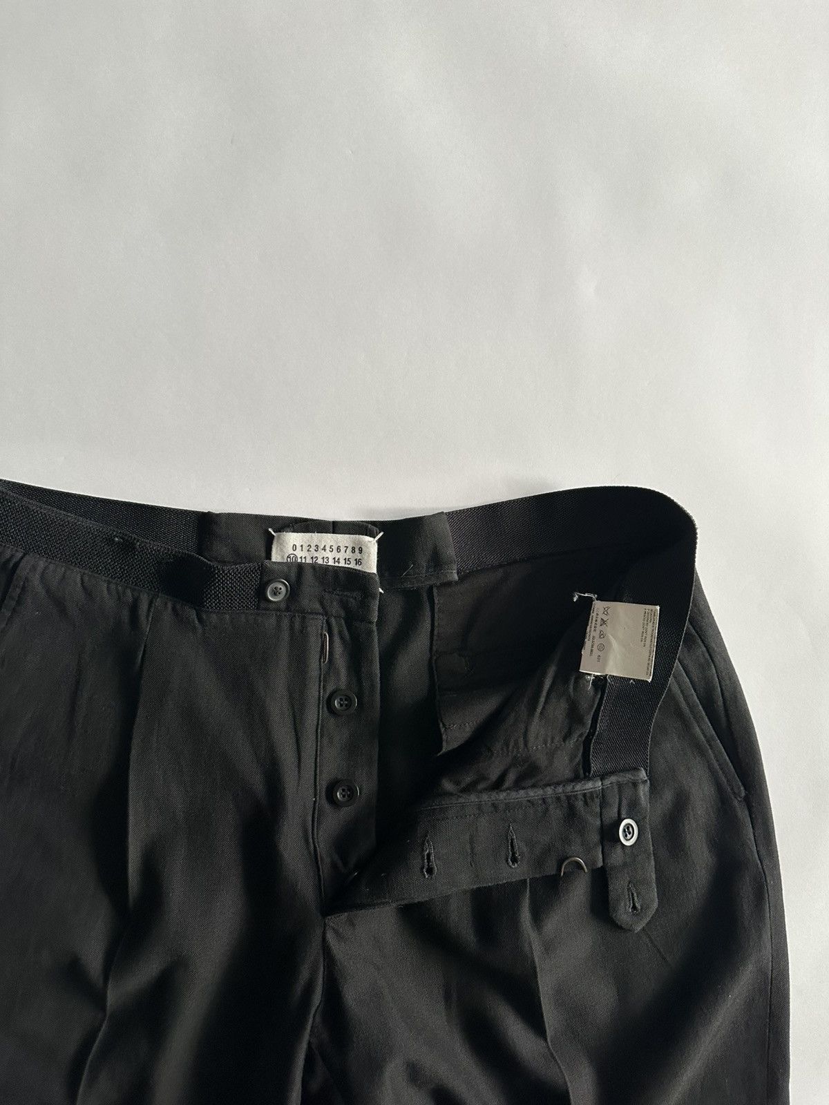 Maison Margiela Martin Margiela FW07 Pleated Wool Cotton Pants Size US 30 / EU 46 - 8 Thumbnail