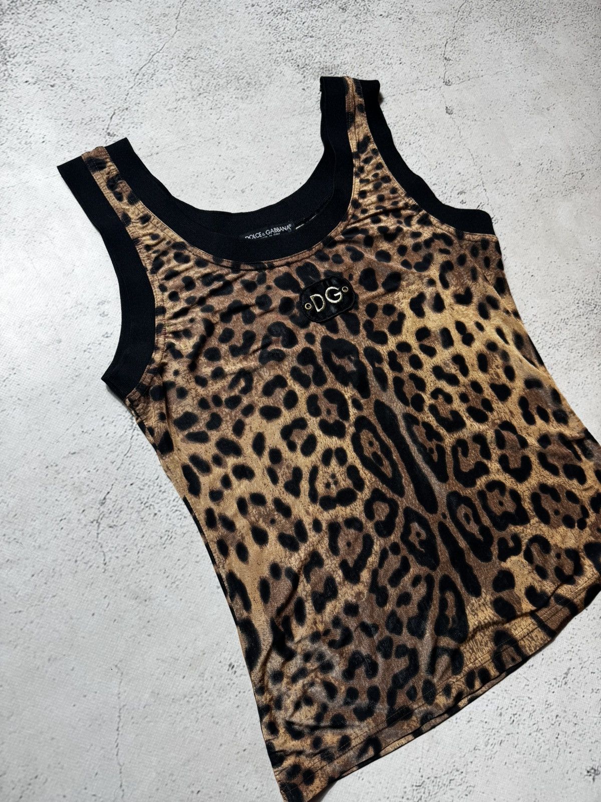 Roberto Cavalli glamour t shirt dolce gabbana big logo leopard pattern Size L / US 10 / IT 46 - 2 Thumbnail
