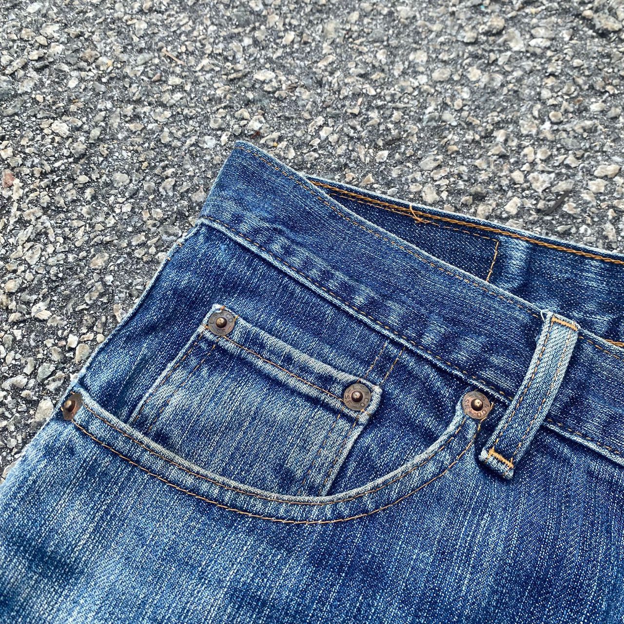 Levi's Vintage Levis 516 Flare Distressed Denim Size US 31 - 10 Thumbnail