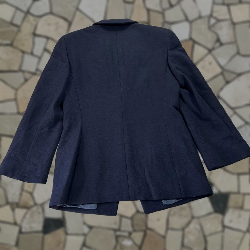 Giorgio Armani VTG Giorgio Armani Blazer Womens 40 Black Wool Made Italy Classic Suit Jacket Shirt? Size S / US 4 / IT 40 - 1 Thumbnail