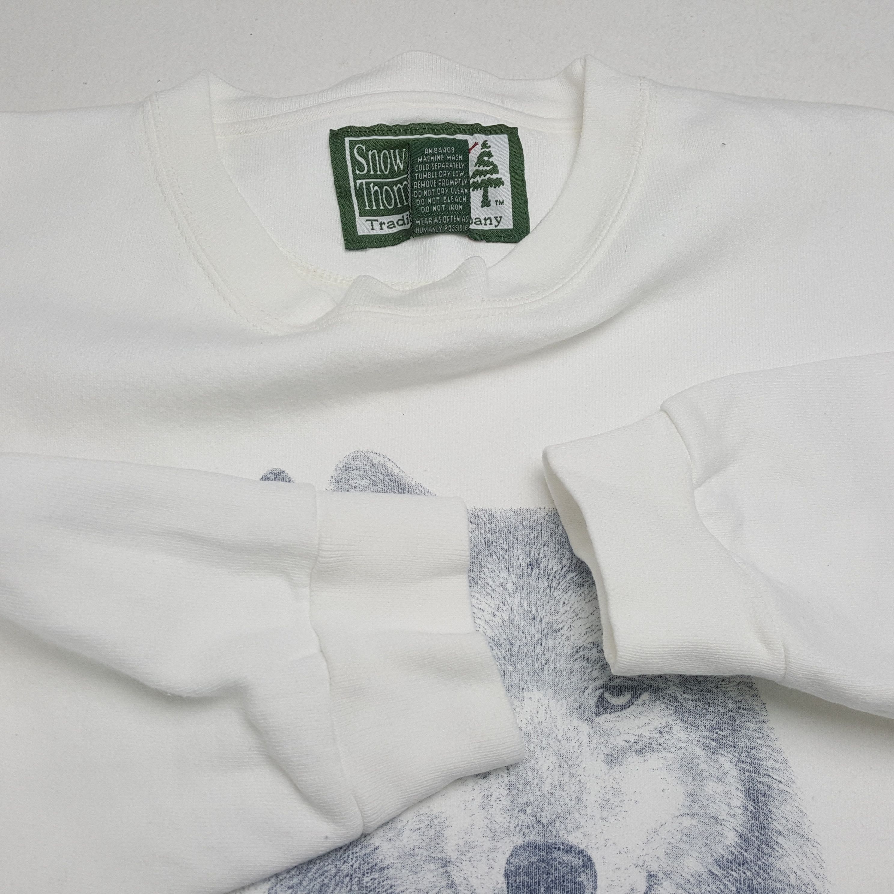 LONE WOLF × Vintage Vintage WILDERNESS COMPANION Fox Sweatshirst Size US L / EU 52-54 / 3 - 7 Thumbnail