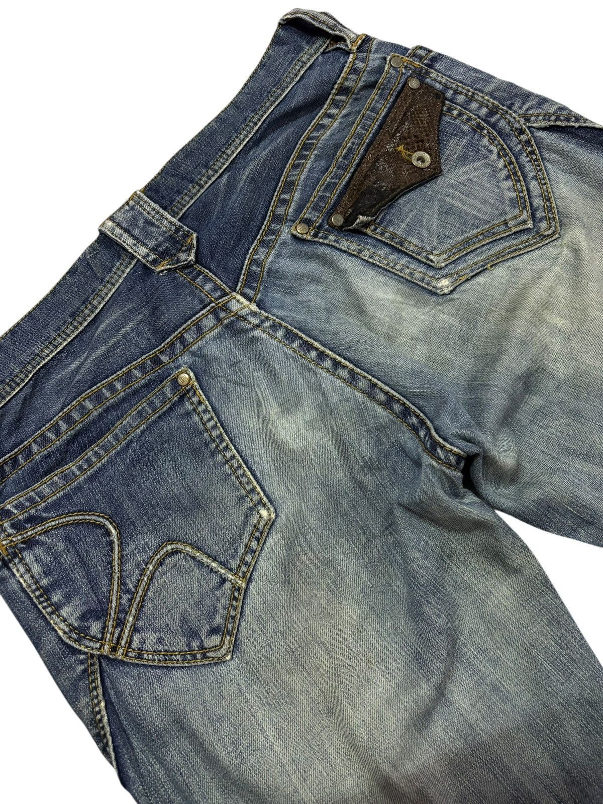 Japanese Brand Vtg Nicole Hideaways Japan Distressed Jeans Size US 31 - 6 Thumbnail