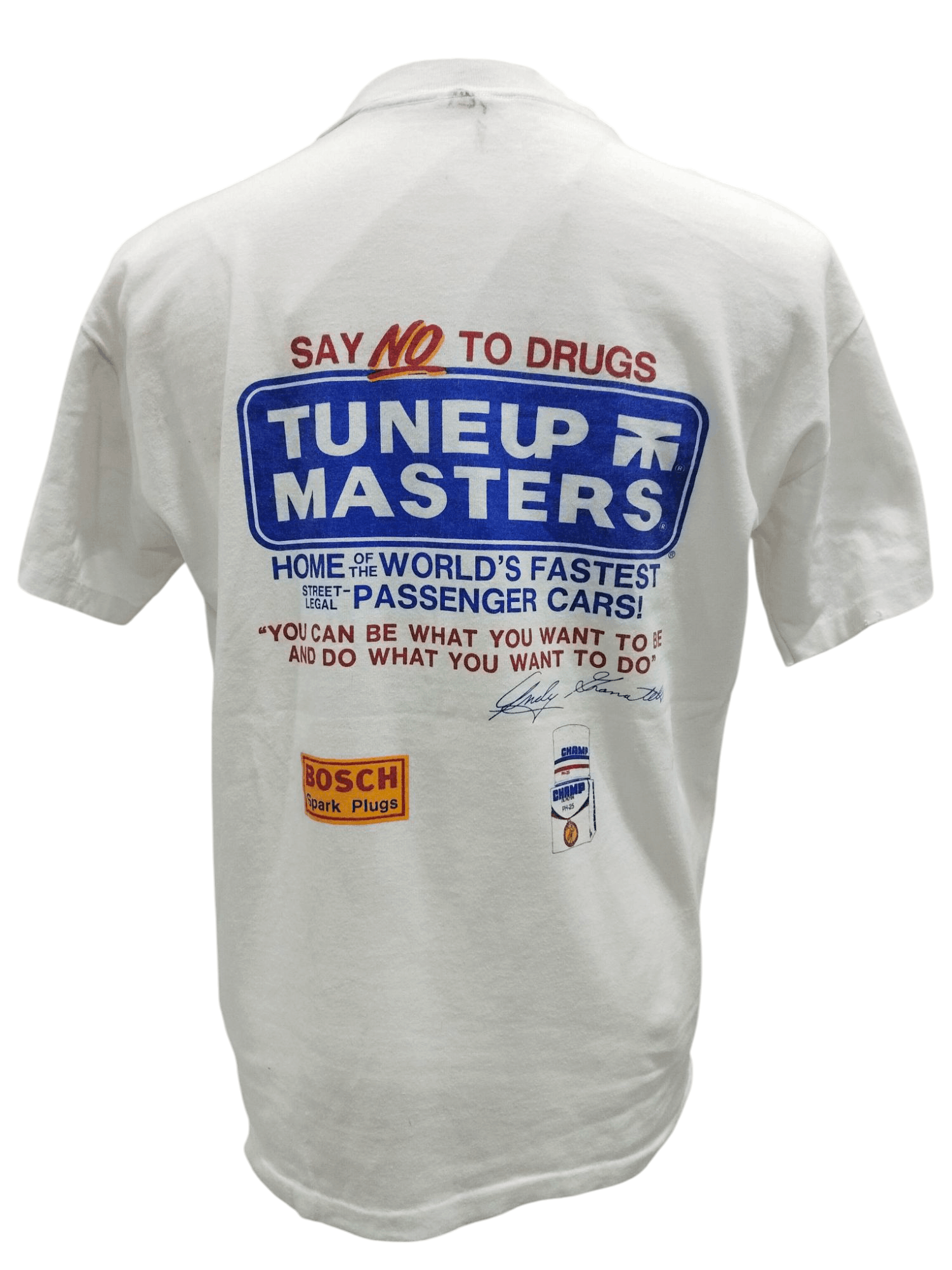 Boneville × Vintage Vintage 80s Tuneup Master Bonneville Racing Tshirt Size US L / EU 52-54 / 3 - 2 Thumbnail