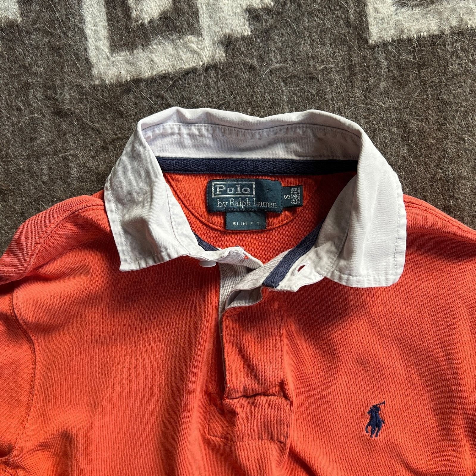 Polo Ralph Lauren Polo Ralph Lauren Slim Fit Long Sleeve Rugby Shirt 9488AC Size US S / EU 44-46 / 1 - 3 Thumbnail