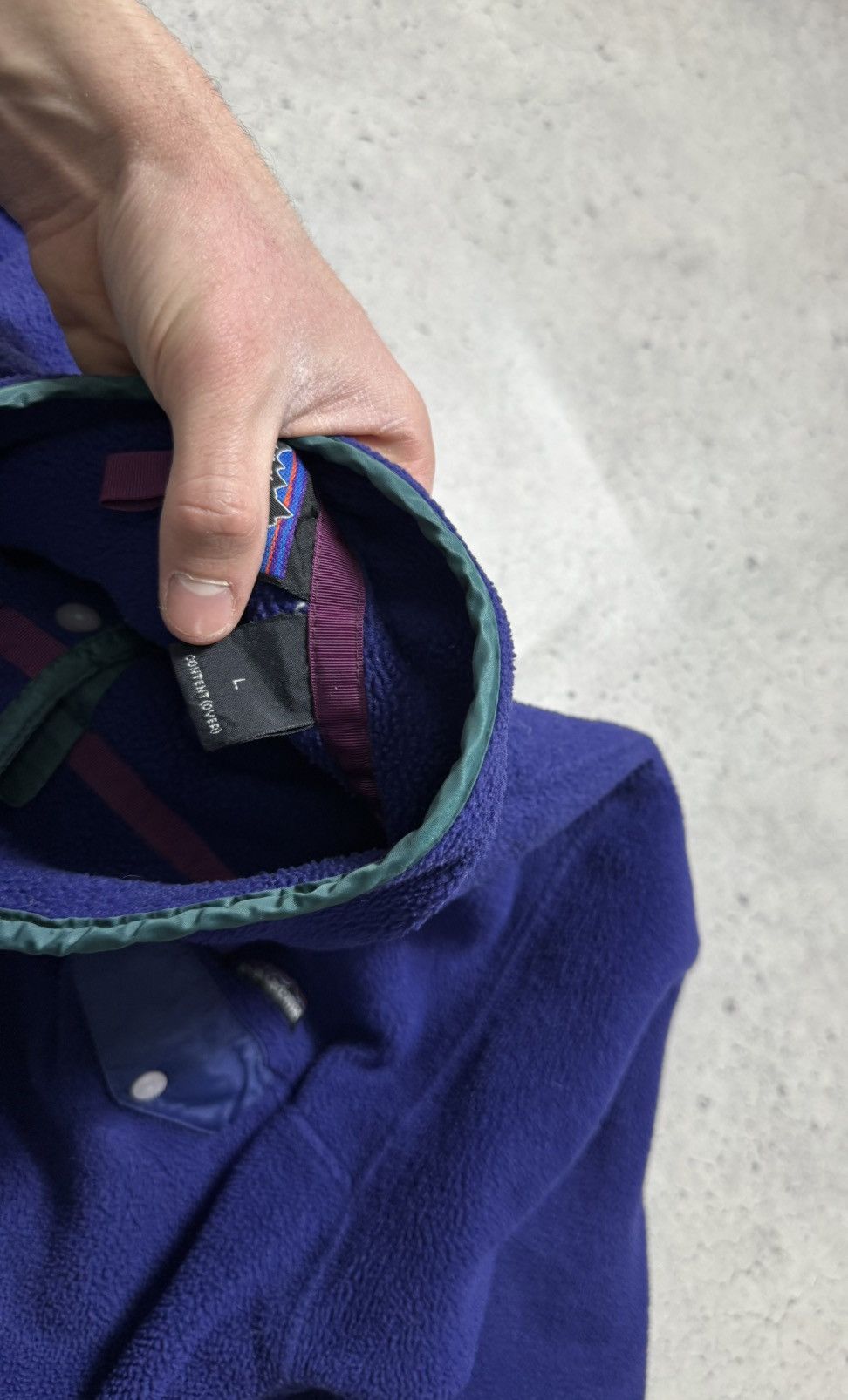 Patagonia Patagonia Synchilla Pocket T Fleece Sweatshirt Vintage Size US L / EU 52-54 / 3 - 8 Thumbnail