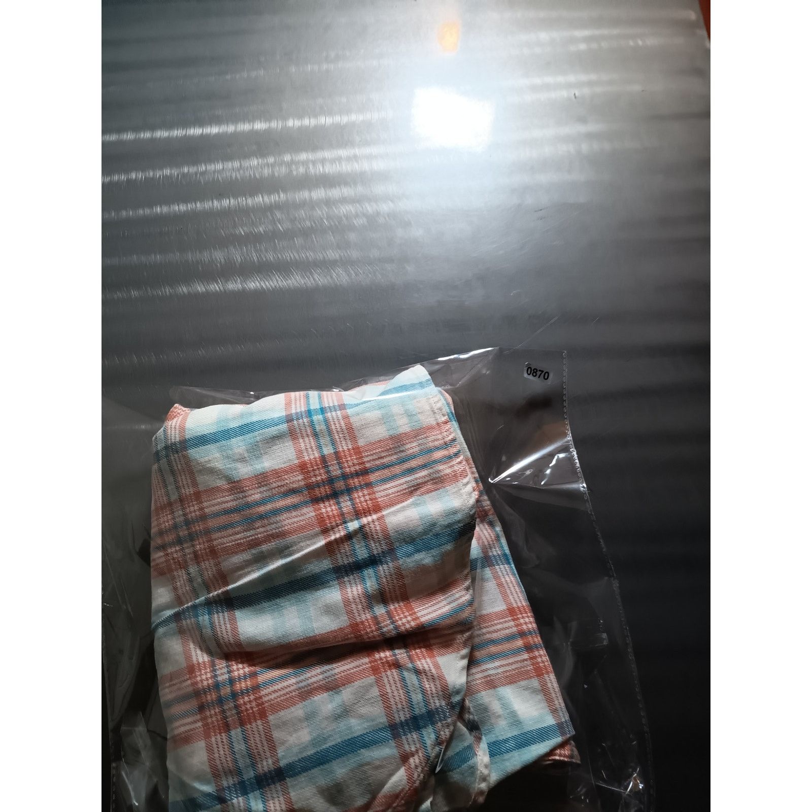 L.L. Bean LL Bean Medium Plaid Shirt Men’s White Orange Button-Up Size US M / EU 48-50 / 2 - 6 Thumbnail