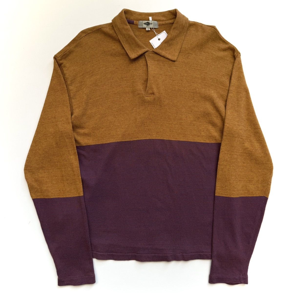 Other 1990s BALL (By Aldo Ciavatta) Bordeaux Panel Polo Size US M / EU 48-50 / 2 - 1 Thumbnail