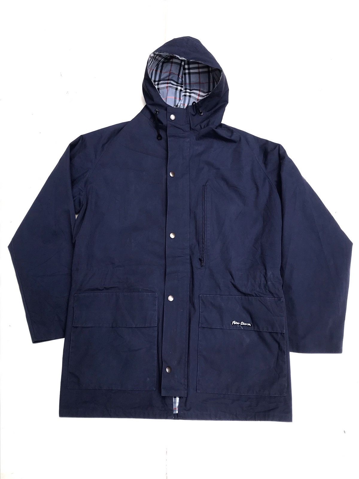 Vintage Peter Storm 70s Hunter hiking Jacket Big Pocket waterproof Size US L / EU 52-54 / 3 - 10 Thumbnail