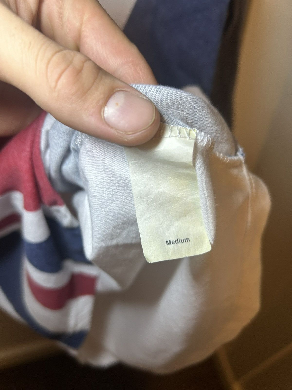 Vintage Union jack raglan sleeve t-shirt Size US M / EU 48-50 / 2 - 5 Thumbnail