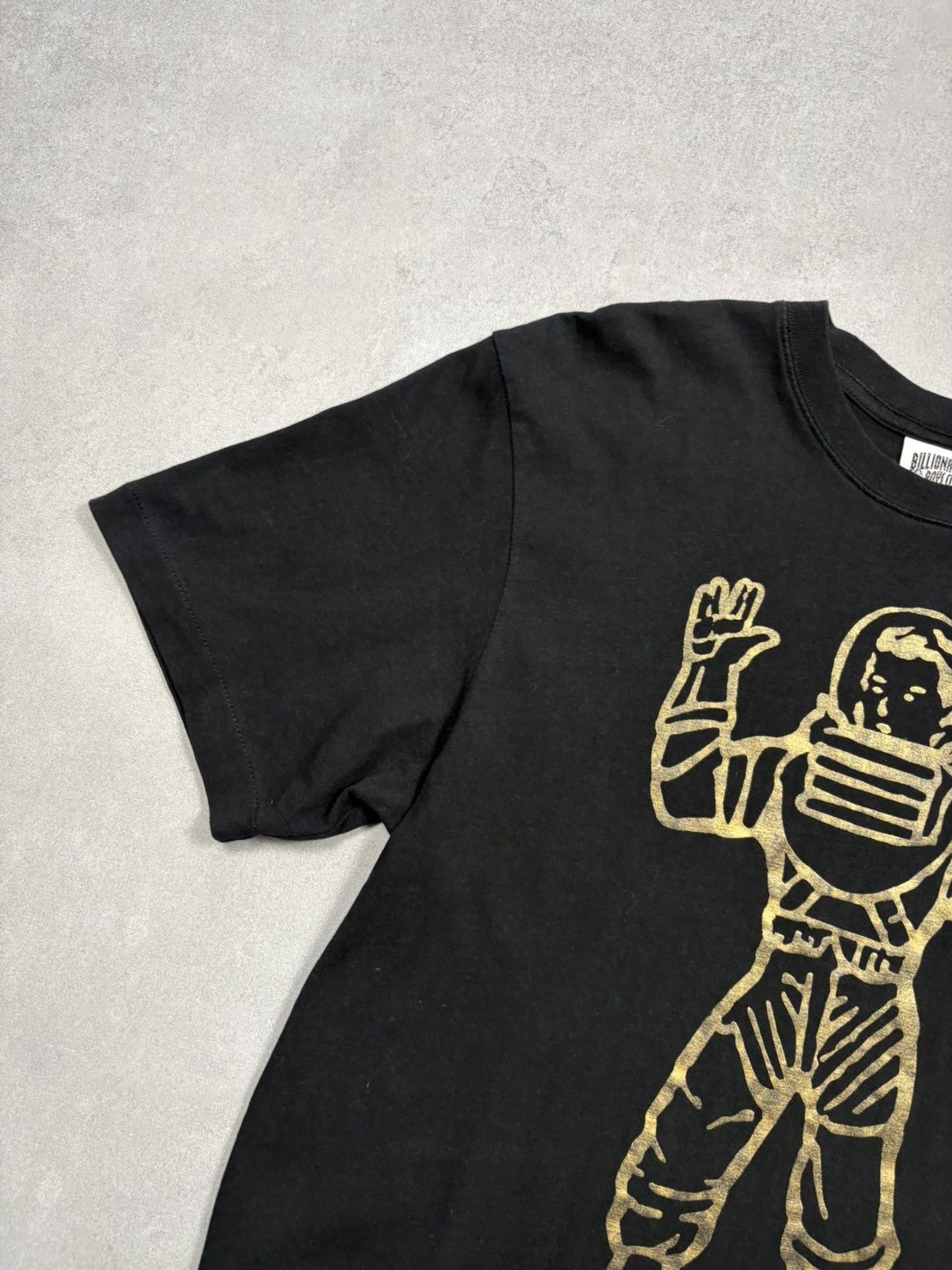 Billionaire Boys Club Billionaire Boys Club BBC Big Gold Astronaut Logo Y2K Tee M Size US M / EU 48-50 / 2 - 3 Thumbnail