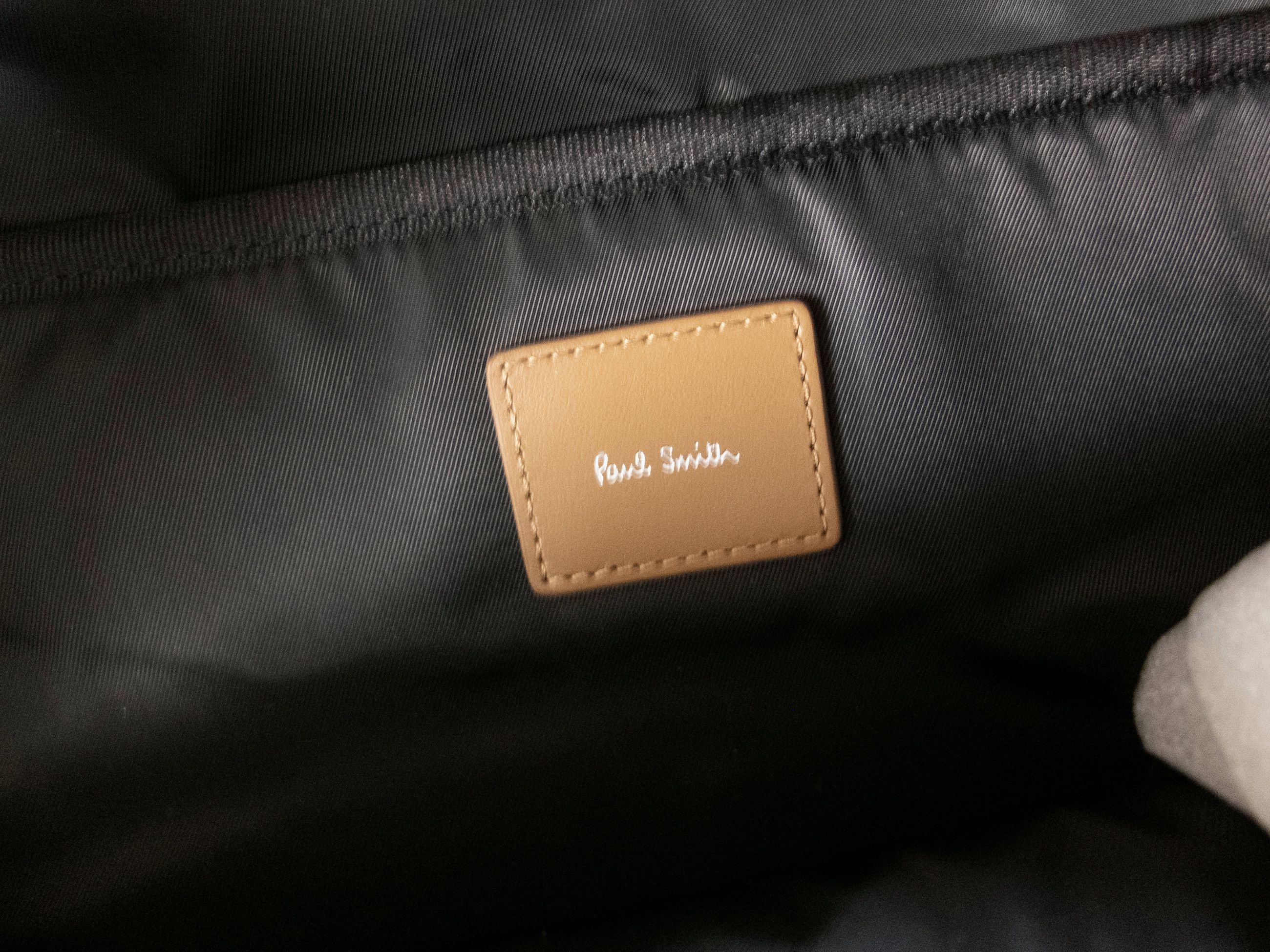 Paul Smith PAUL SMITH brown beige signature stripe nylon backpack bag Size ONE SIZE - 13 Thumbnail