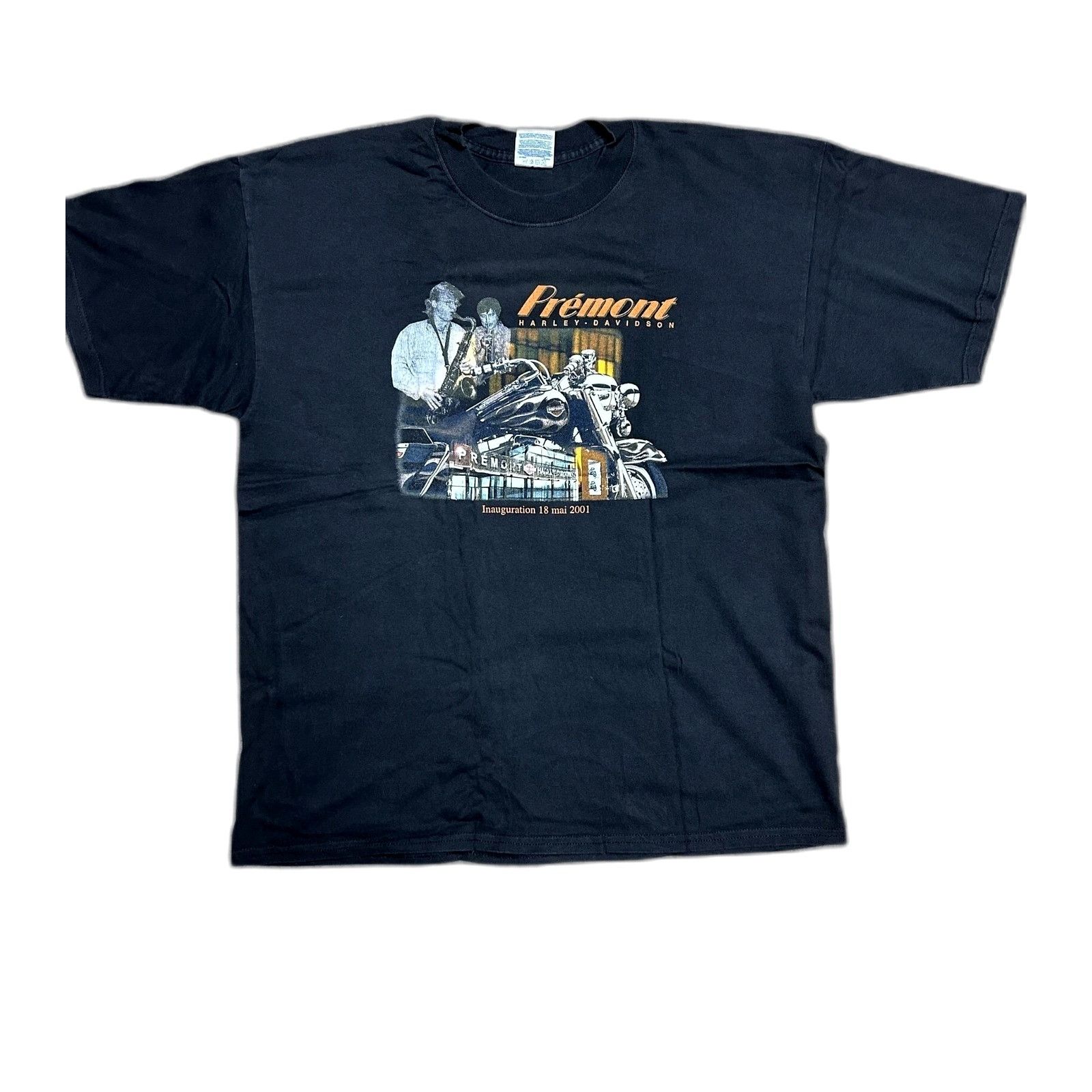 Vintage Harley Davidson Vintage Rare French Premont Shirt XL Size US XL / EU 56 / 4 - 1 Thumbnail