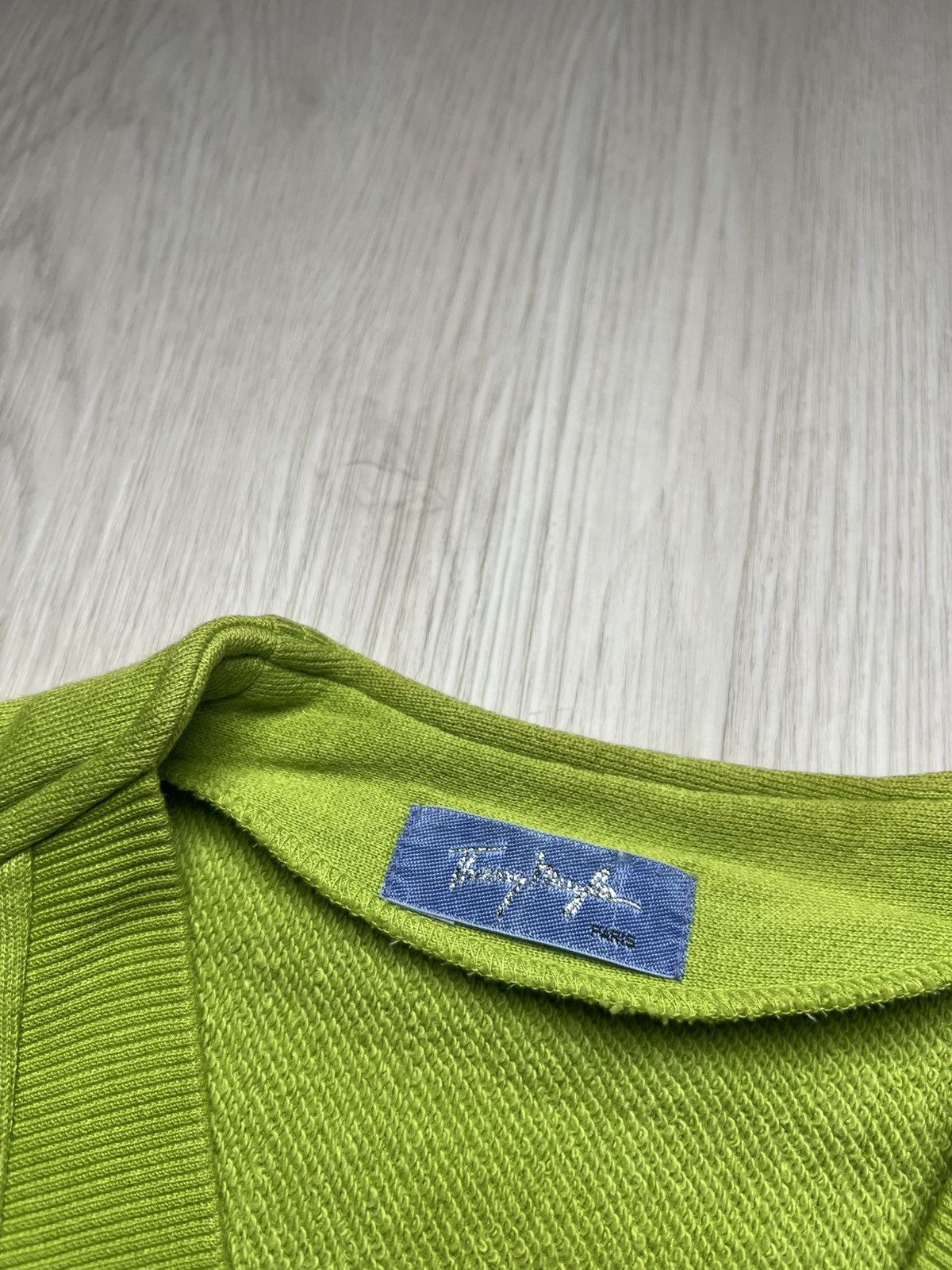 Vintage Thierry Mugler Lime Green Cropped Jacket