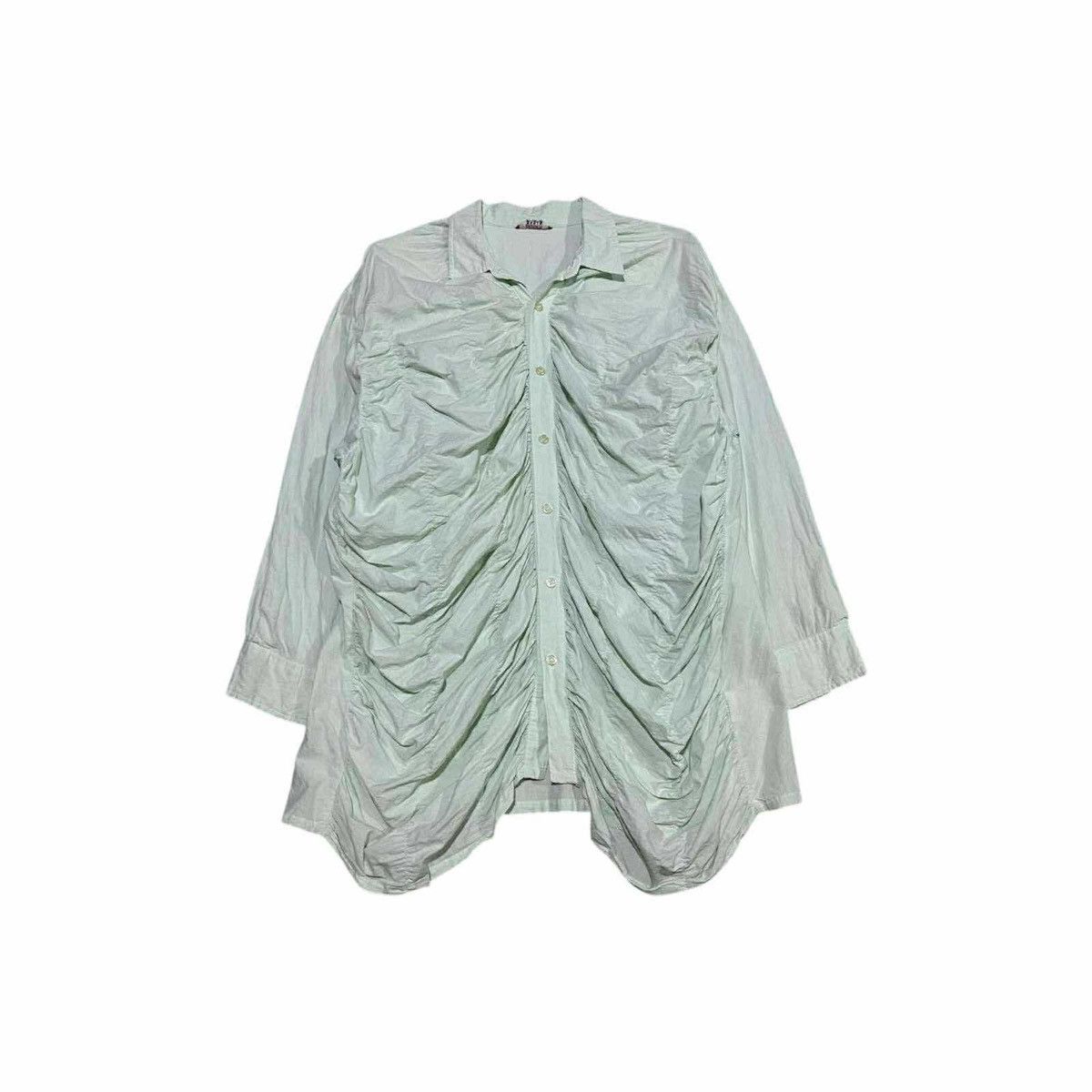 Japanese Brand 🔥Sick Y2K Honey Bread Wrinkled Shirt Size US XL / EU 56 / 4 - 1 Thumbnail