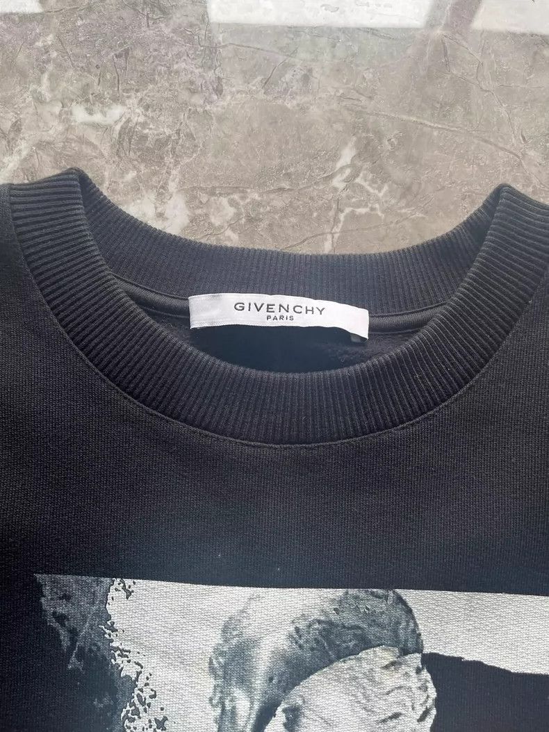 Givenchy Givenchy Men's Black Venus Statue Print Jersey Cotton Pull Size US M / EU 48-50 / 2 - 3 Thumbnail