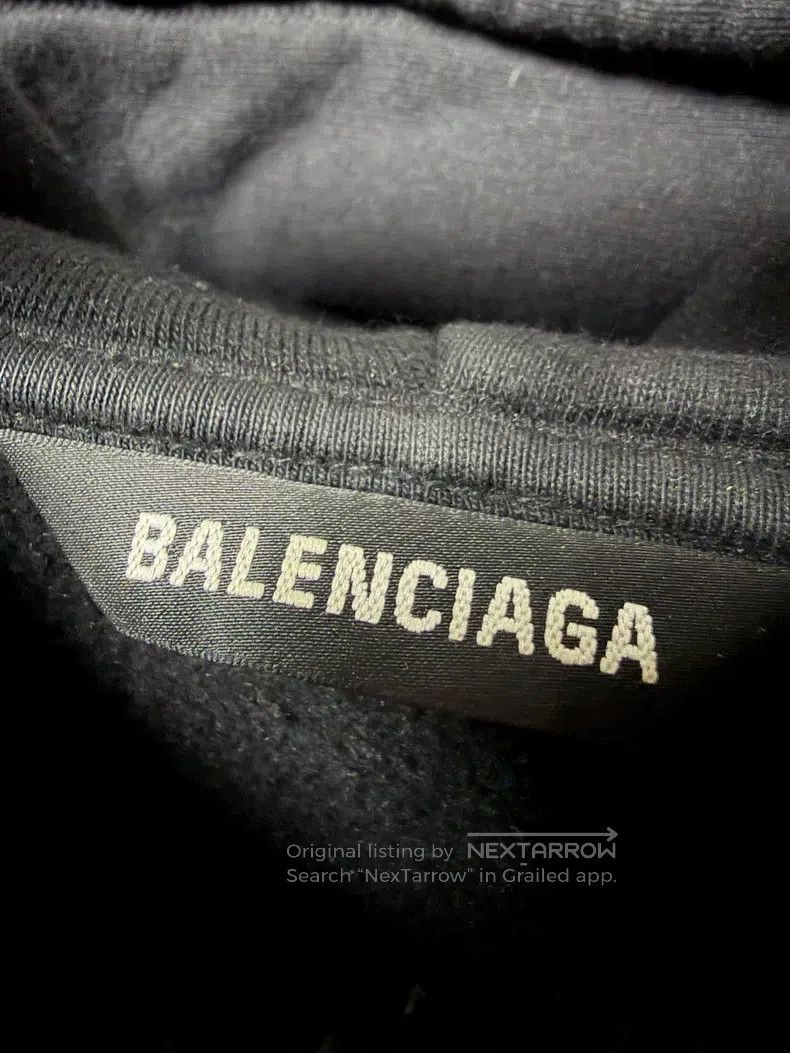 Balenciaga Balenciaga Black Hood Size US L / EU 52-54 / 3 - 3 Thumbnail