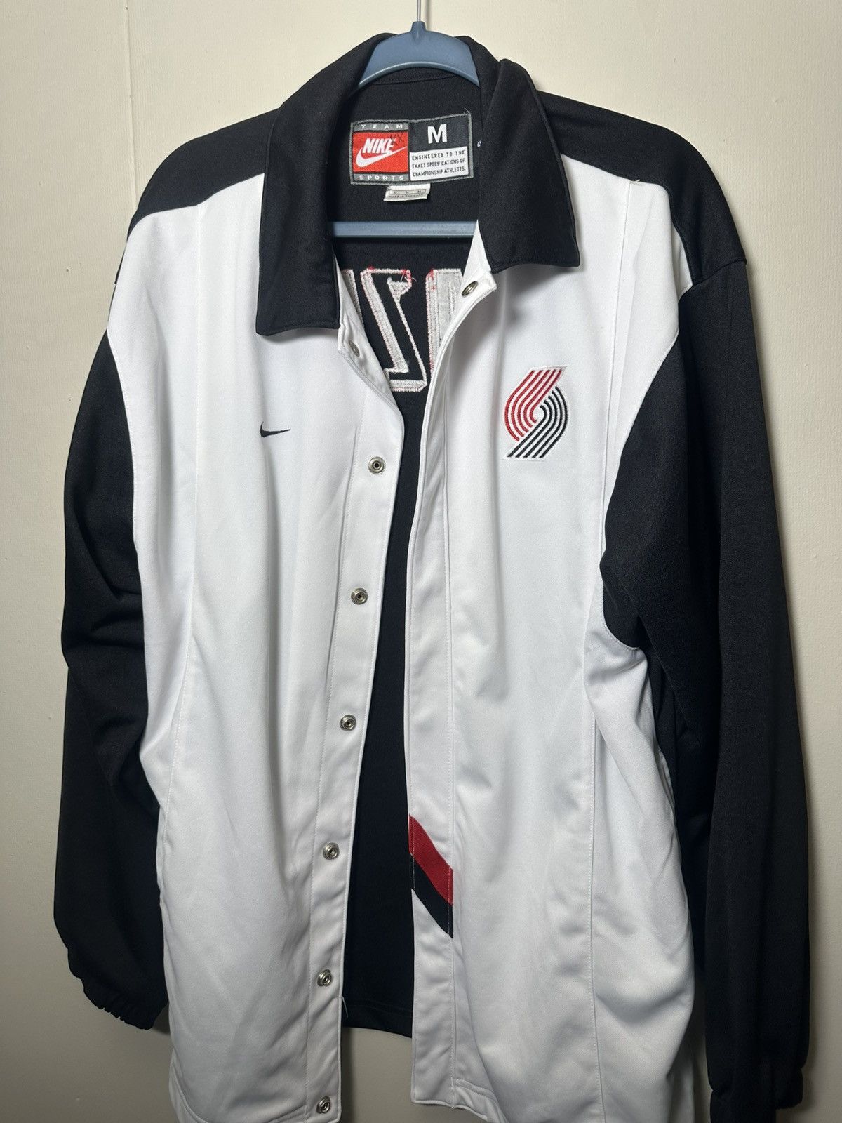 NBA Portland Trail Blazer- Warm Up Jacket Size US M / EU 48-50 / 2 - 1 Thumbnail