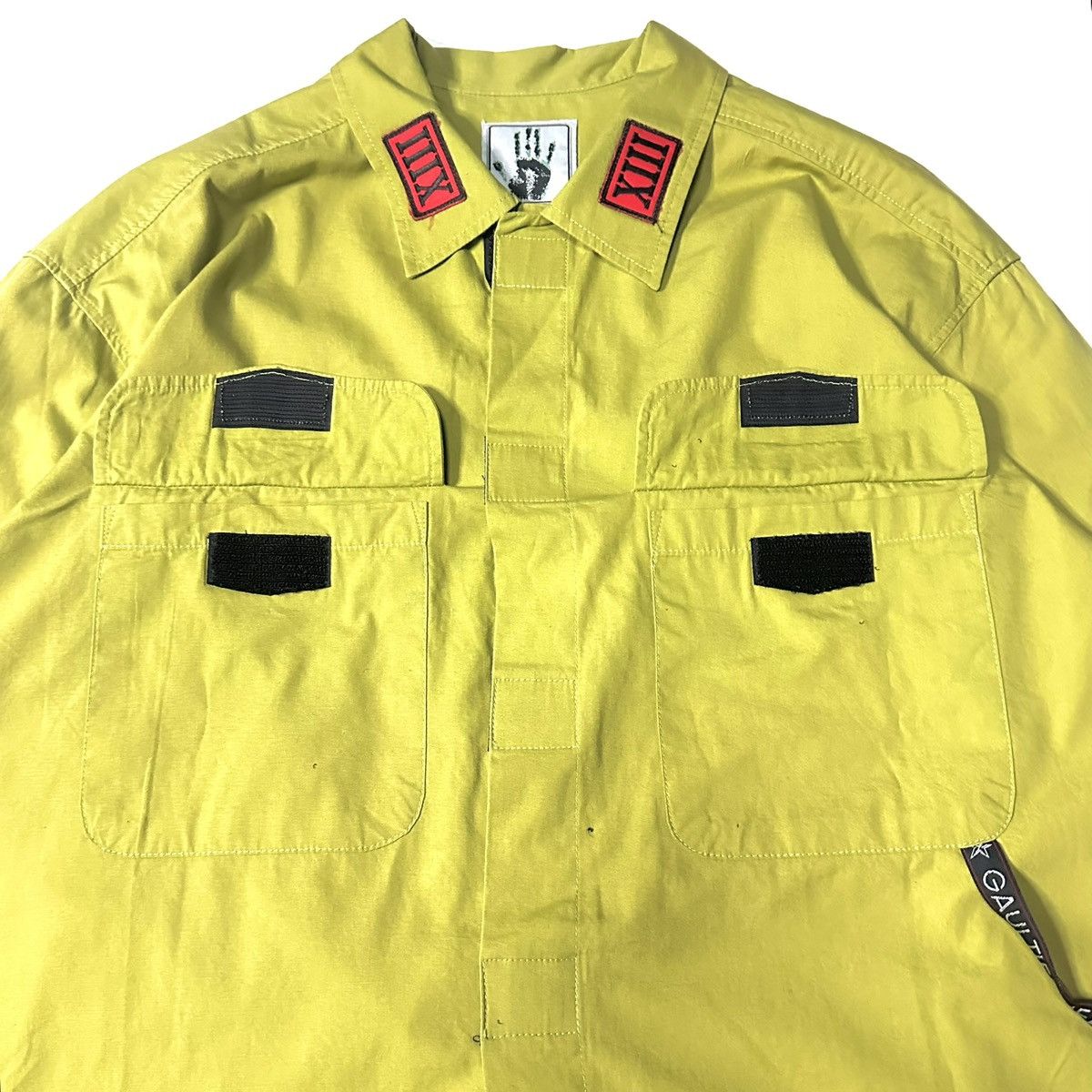 Jean Paul Gaultier 90s 【Jean Paul Gaultier】Worklong sleeve Shirt archive Size US L / EU 52-54 / 3 - 7 Thumbnail
