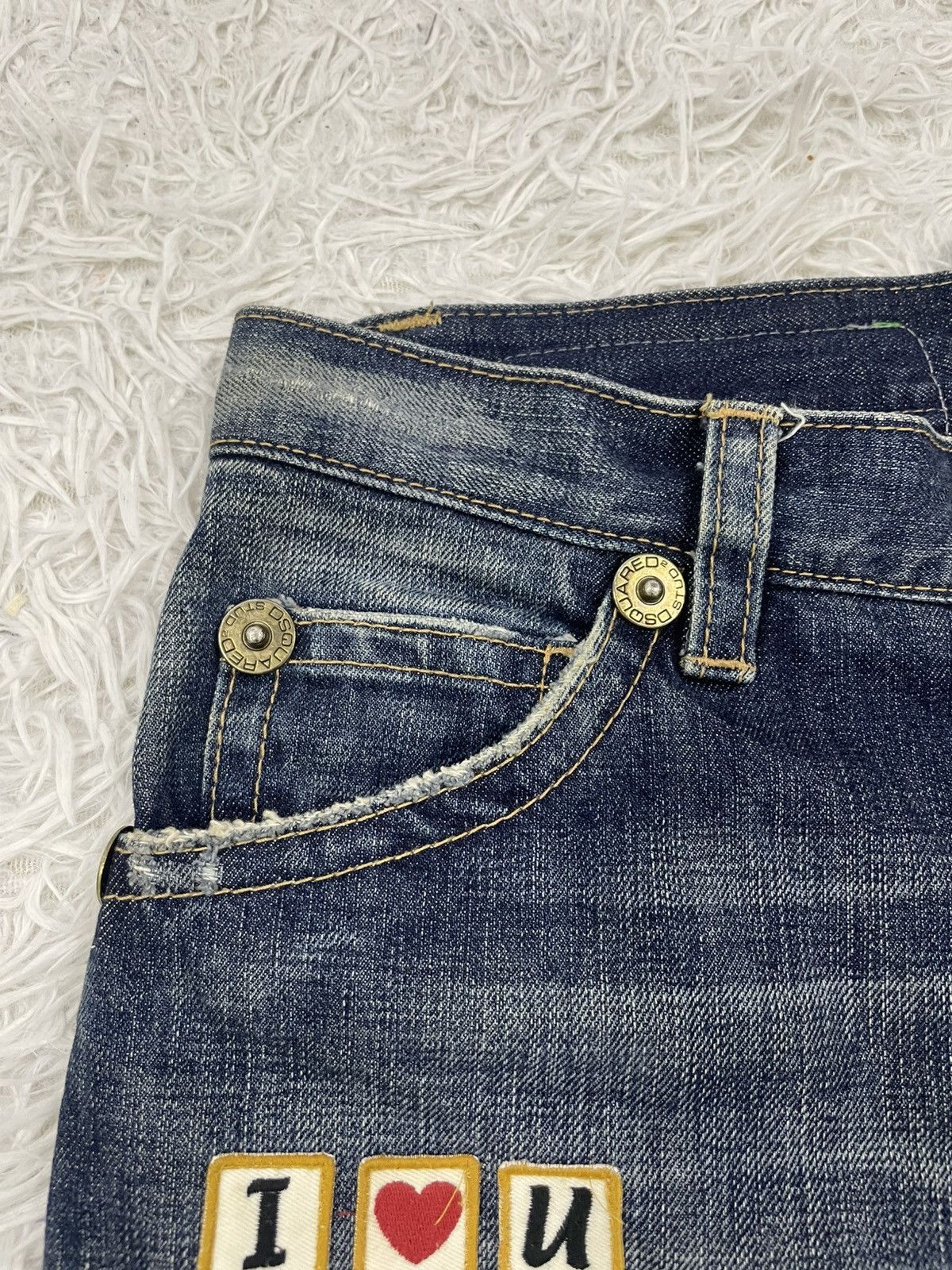Dsquared2 Distress Dsquared2 3Q/Short Jeans Pant Made in Italy Size US 31 - 4 Thumbnail