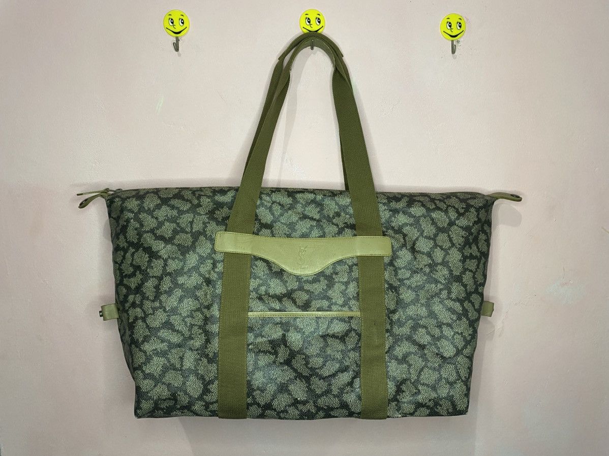 Vintage Yves saint laurent giraffe pattern boston bag Size ONE SIZE - 14 Thumbnail