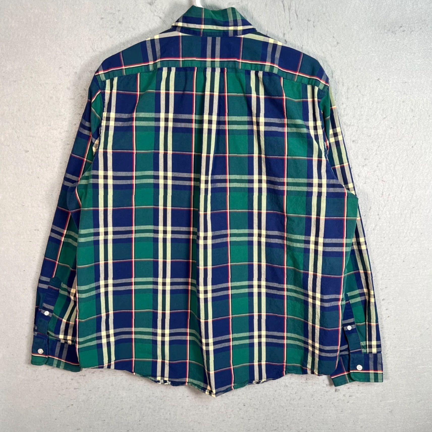 Vineyard Vines Vineyard Vines Mens Large Slim Fit Green Plaid Button-Down Shirt 100% Cotton Size US L / EU 52-54 / 3 - 2 Thumbnail