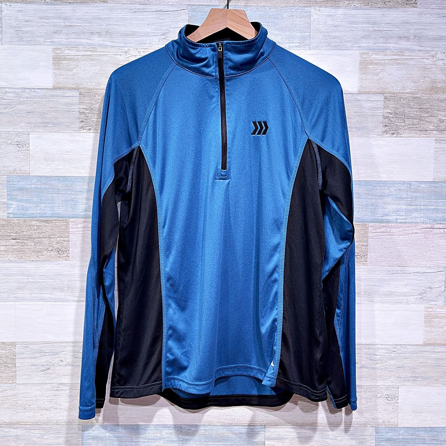 Roots Roots Canada 1/4 Zip Jersey Pullover Blue Black Womens XL Size XL / US 12-14 / IT 48-50 - 1 Thumbnail