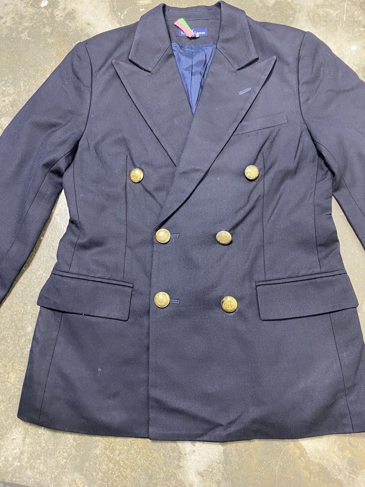 Ralph Lauren Vintage 90s Ralph Lauren Double Breasted Blazer Size S / US 4 / IT 40 - 6 Thumbnail