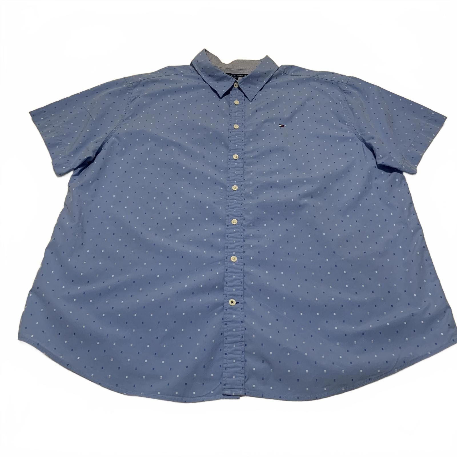 Tommy Hilfiger Tommy Hilfiger Men's Size 3XL Blue Casual Button-Down Shirt Size US XXL / EU 58 / 5 - 1 Thumbnail