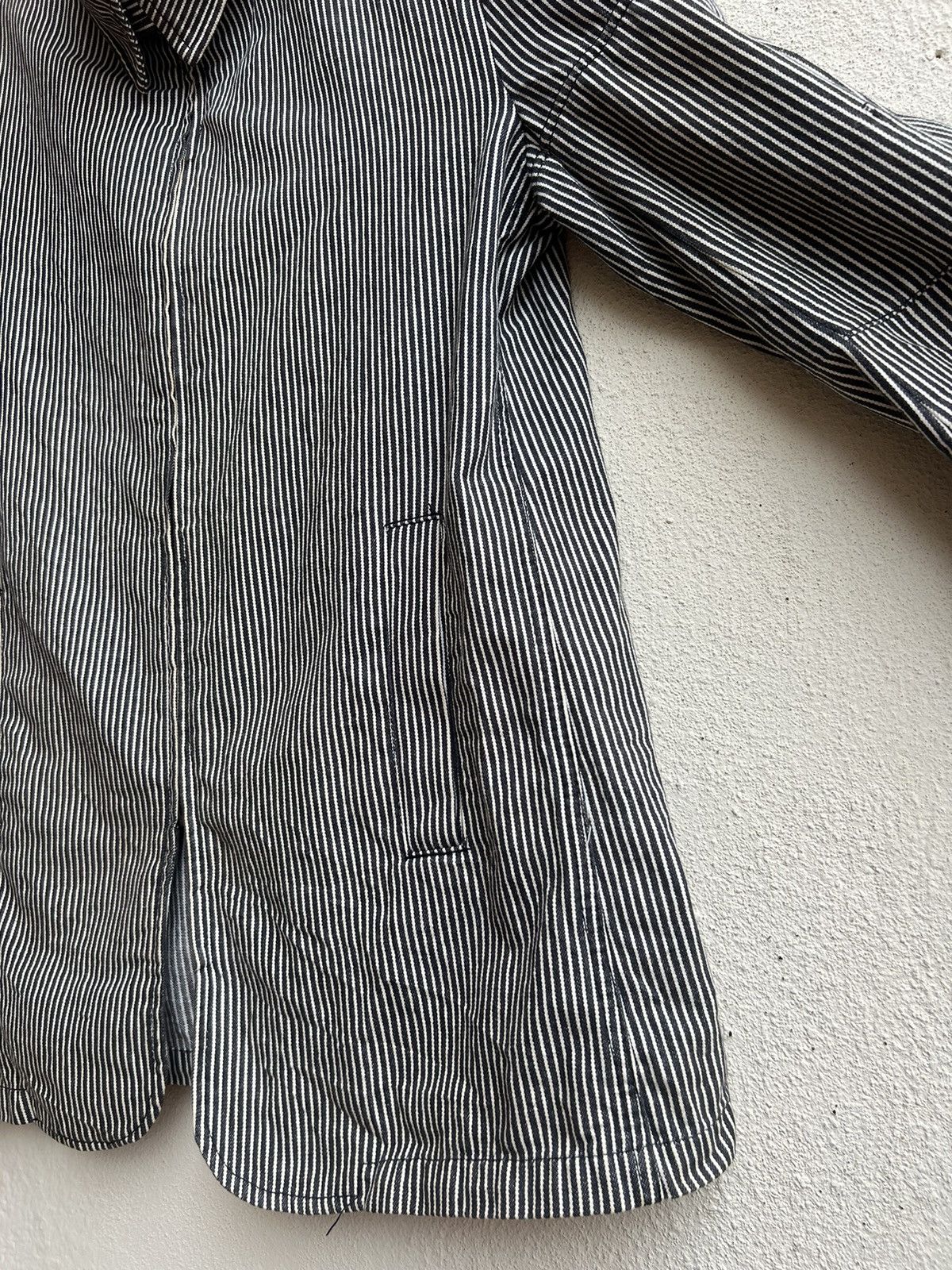 PPFM Vintage PPFM Hickory Striped Work Jacket Size US L / EU 52-54 / 3 - 14 Thumbnail
